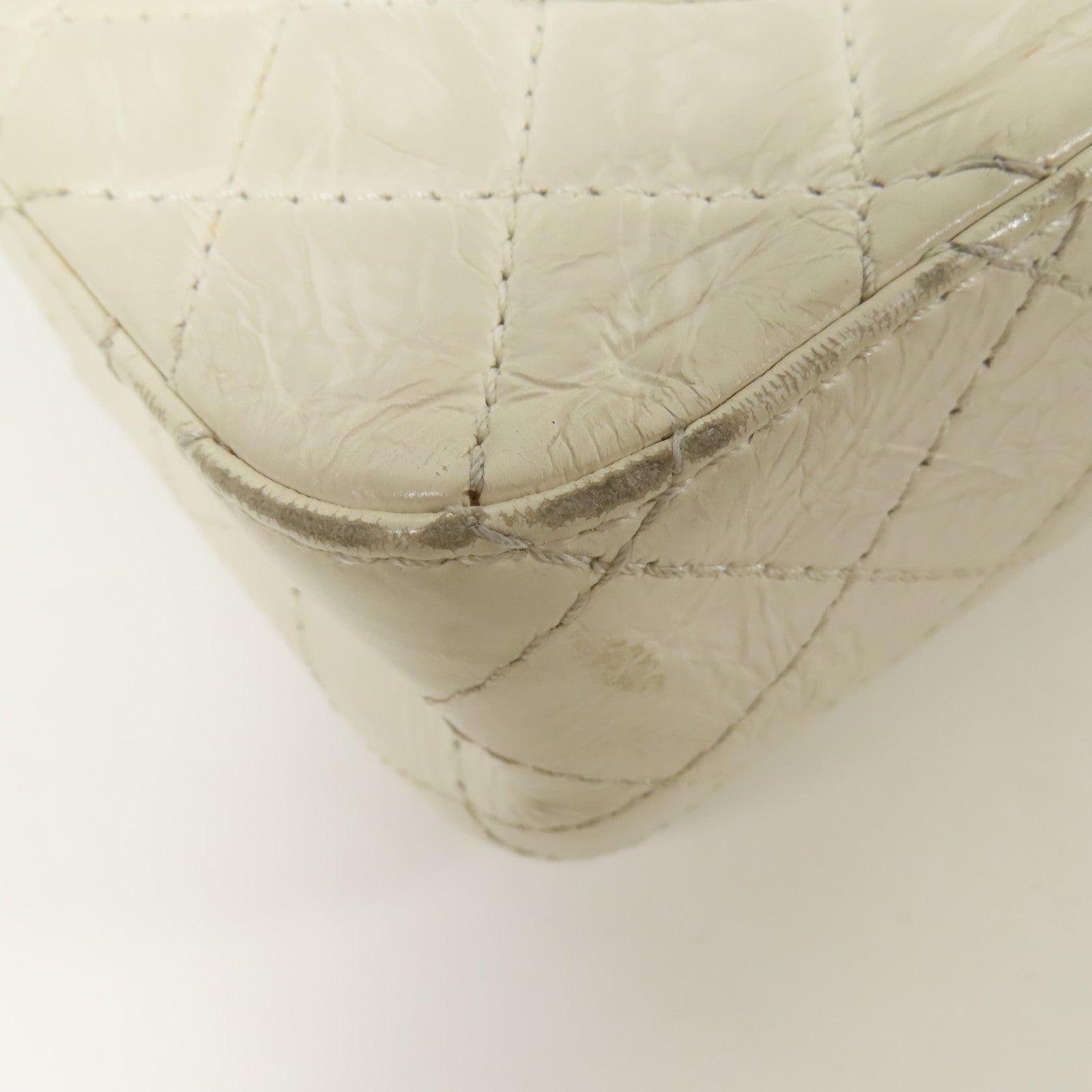 CHANEL 牛皮皮革2.55金扣鏈帶肩背袋