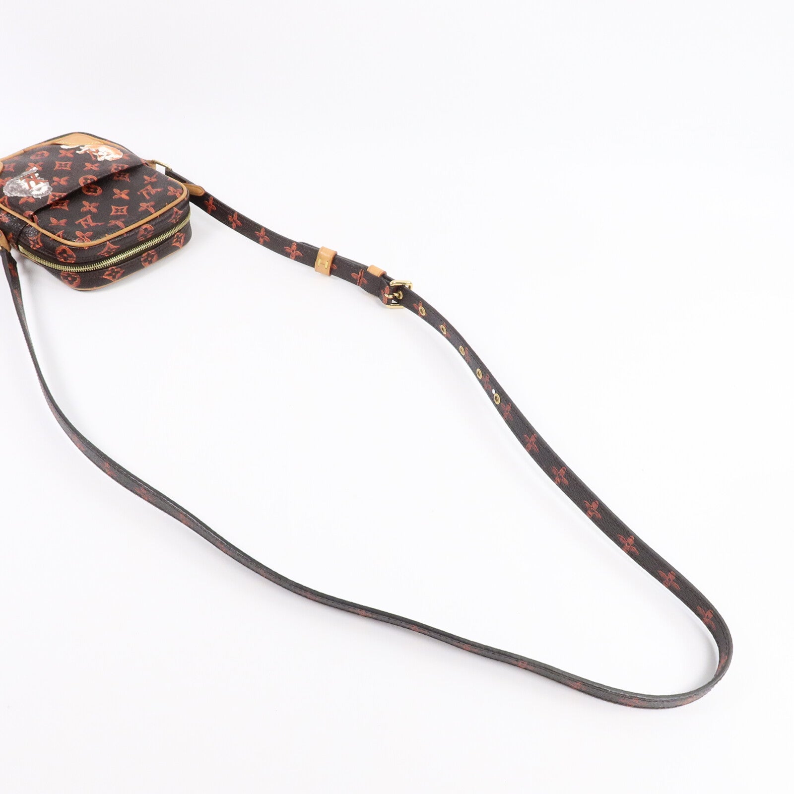 LOUIS VUITTON Monogram Catgram Paname Set肩背袋