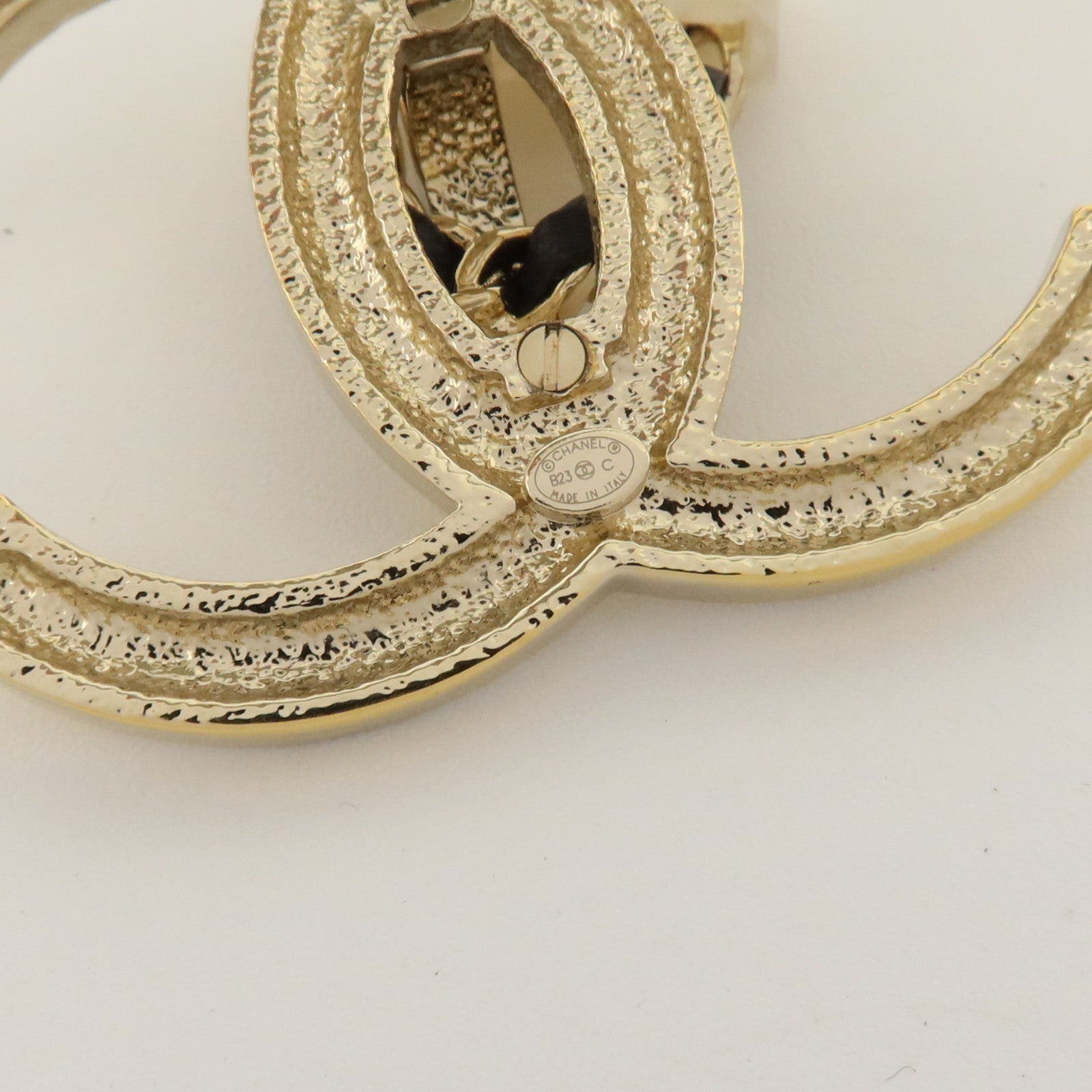 CHANEL 金屬/PVC Brooch胸針