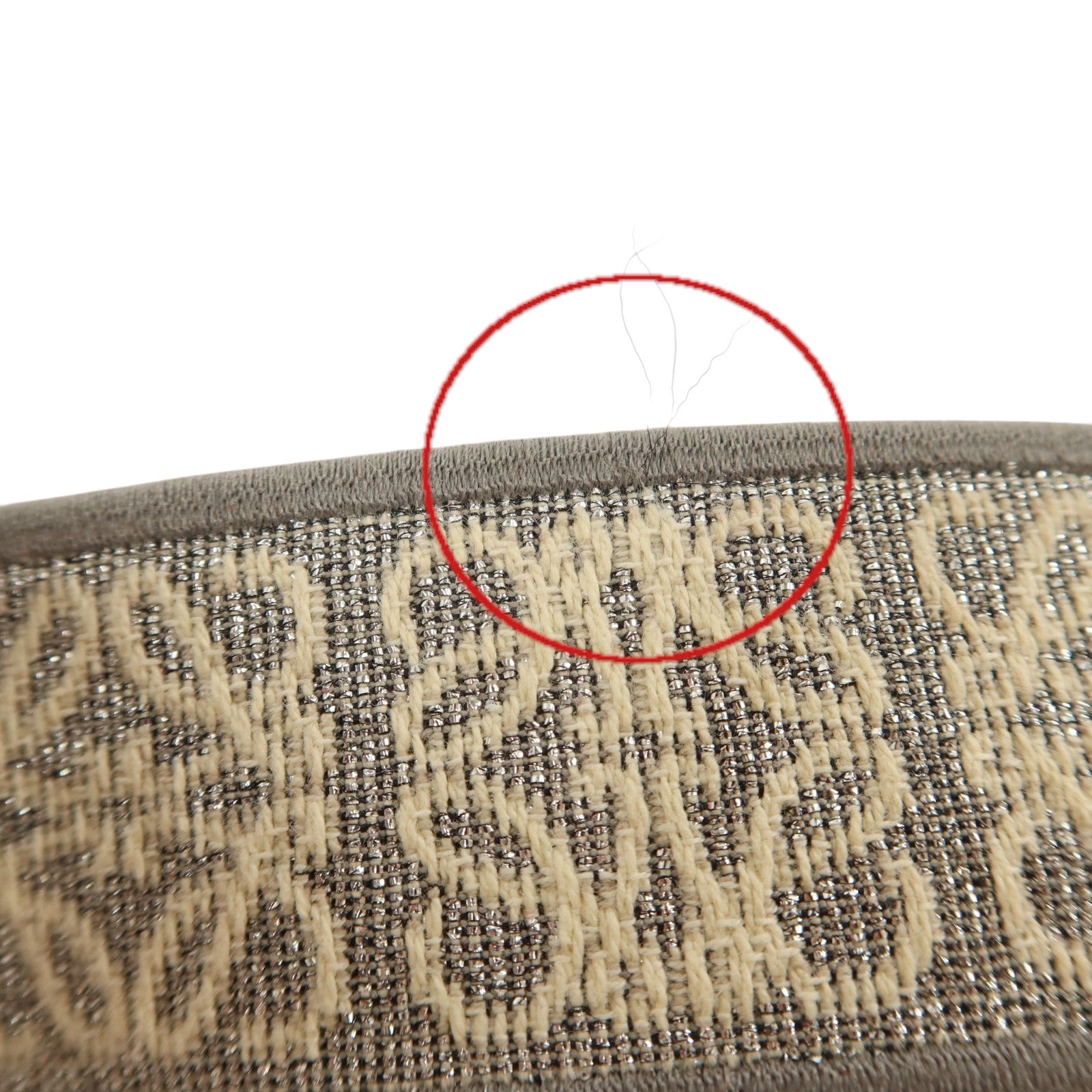 LOEWE 帆布/牛皮皮革Anagram Bag Shoulder Strap銀扣肩帶