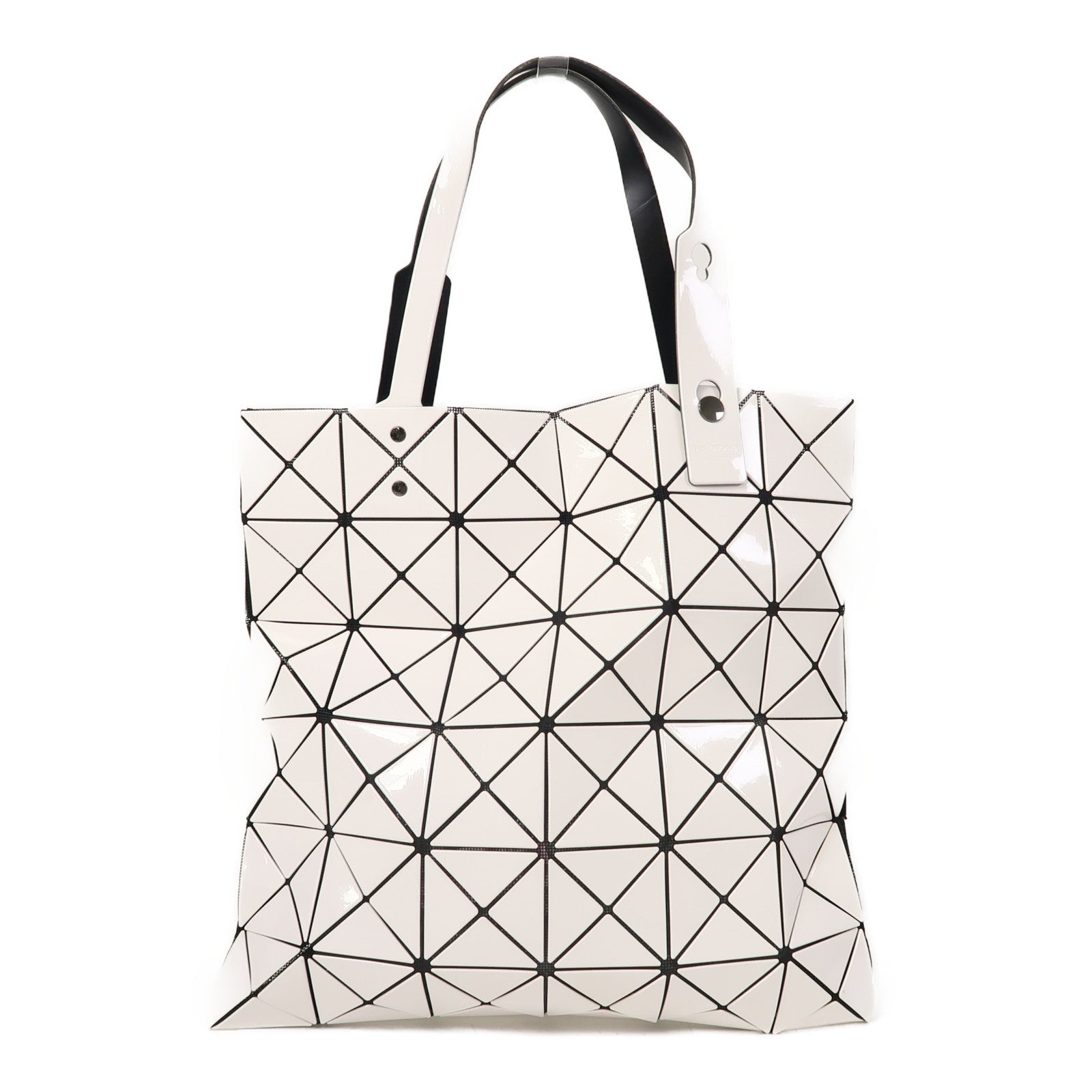 BAO BAO ISSEYMIYAKE PVC Shoulder Bag肩背袋白色