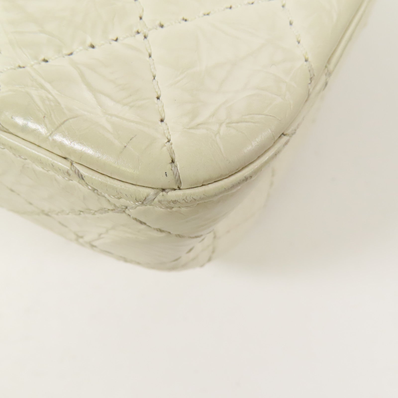 CHANEL 牛皮皮革2.55金扣鏈帶肩背袋