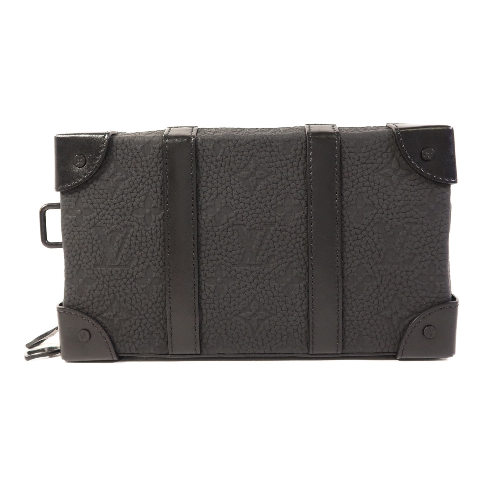 LOUIS VUITTON Monogram Taurillon Soft Trunk肩背袋