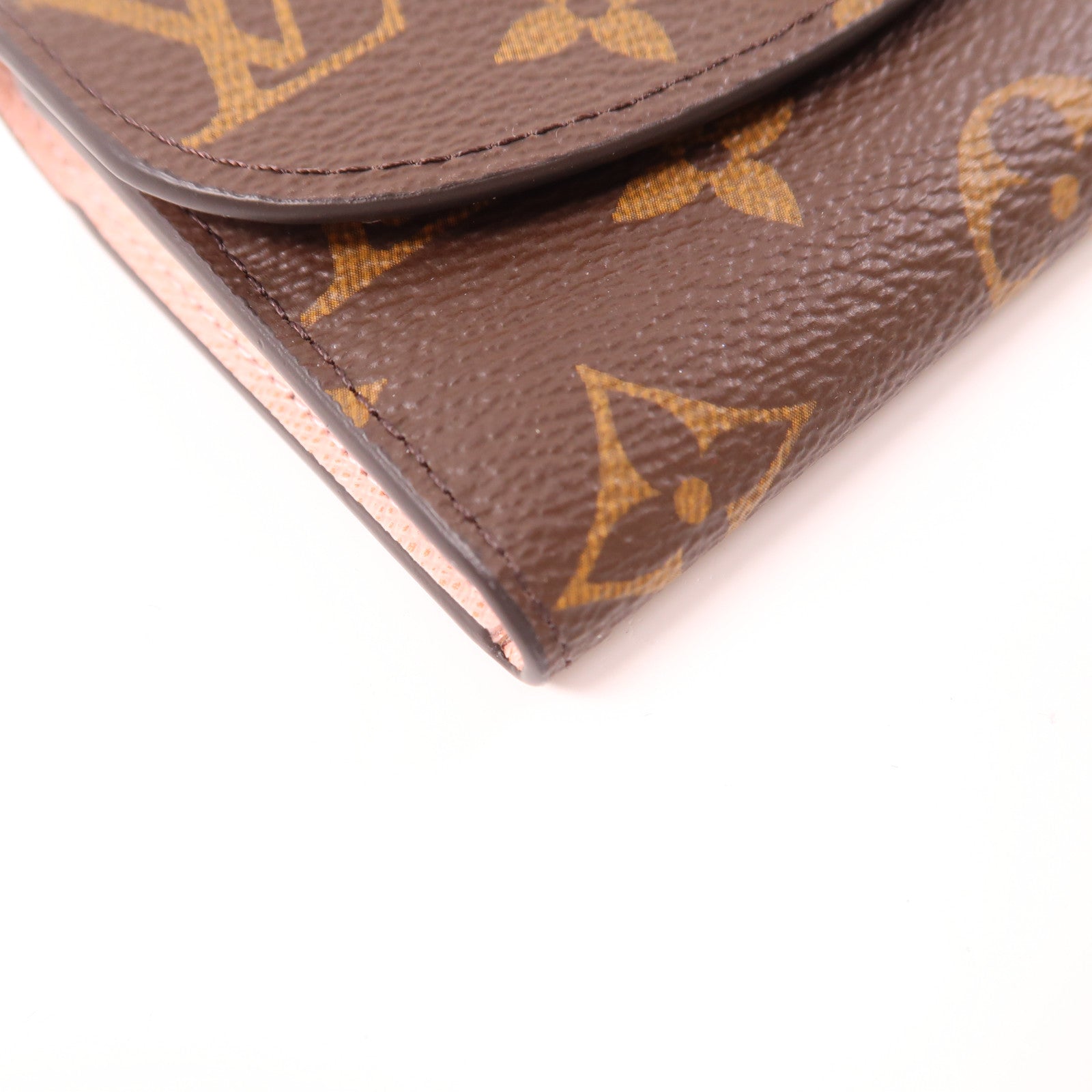 LOUIS VUITTON Monogram Rosalie金扣零錢包