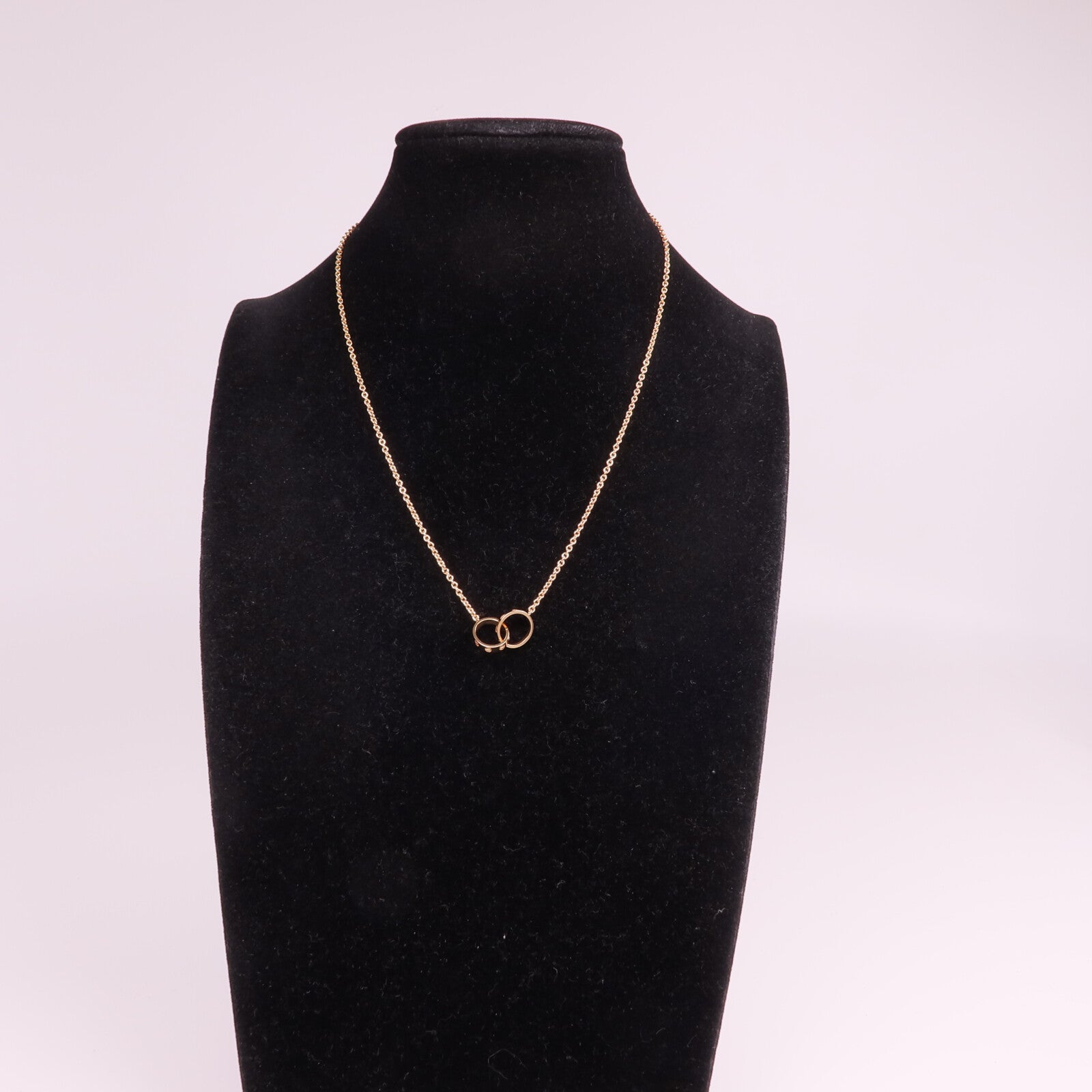 CARTIER 18K玫瑰金Love Necklace項鍊