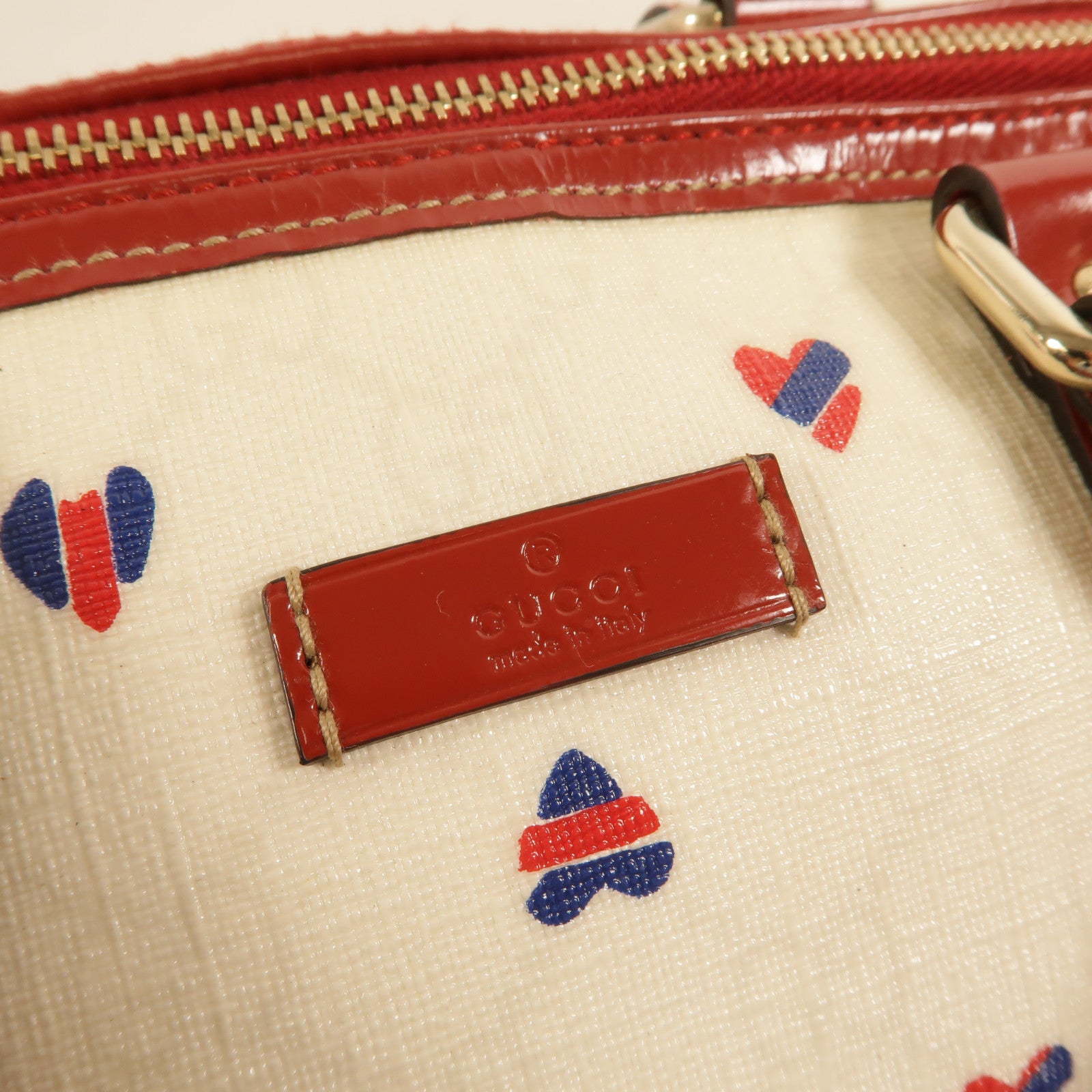 GUCCI 塗層帆布Joy Boston Bag手挽袋