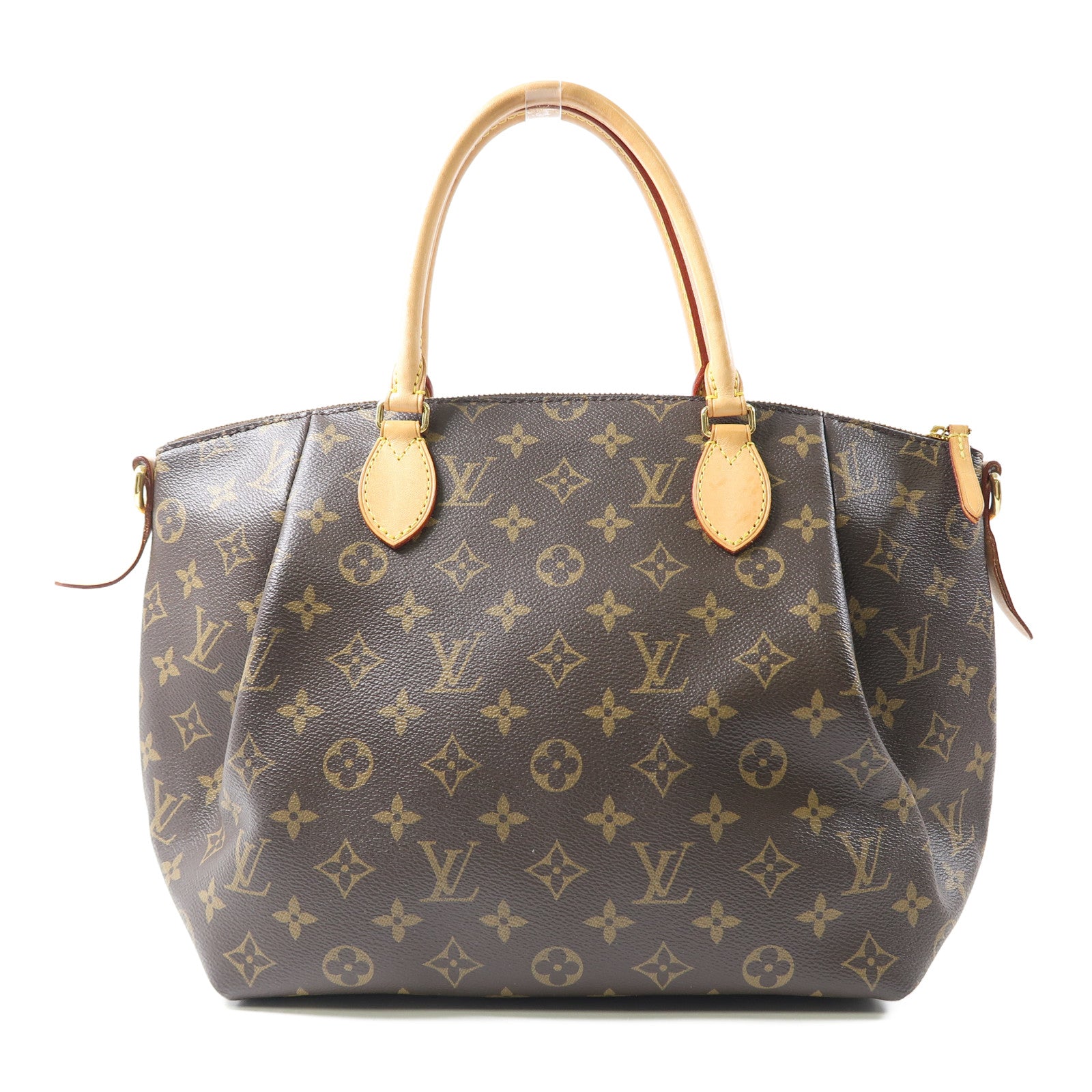 LOUIS VUITTON Monogram Turen金扣手挽肩背兩用袋啡色