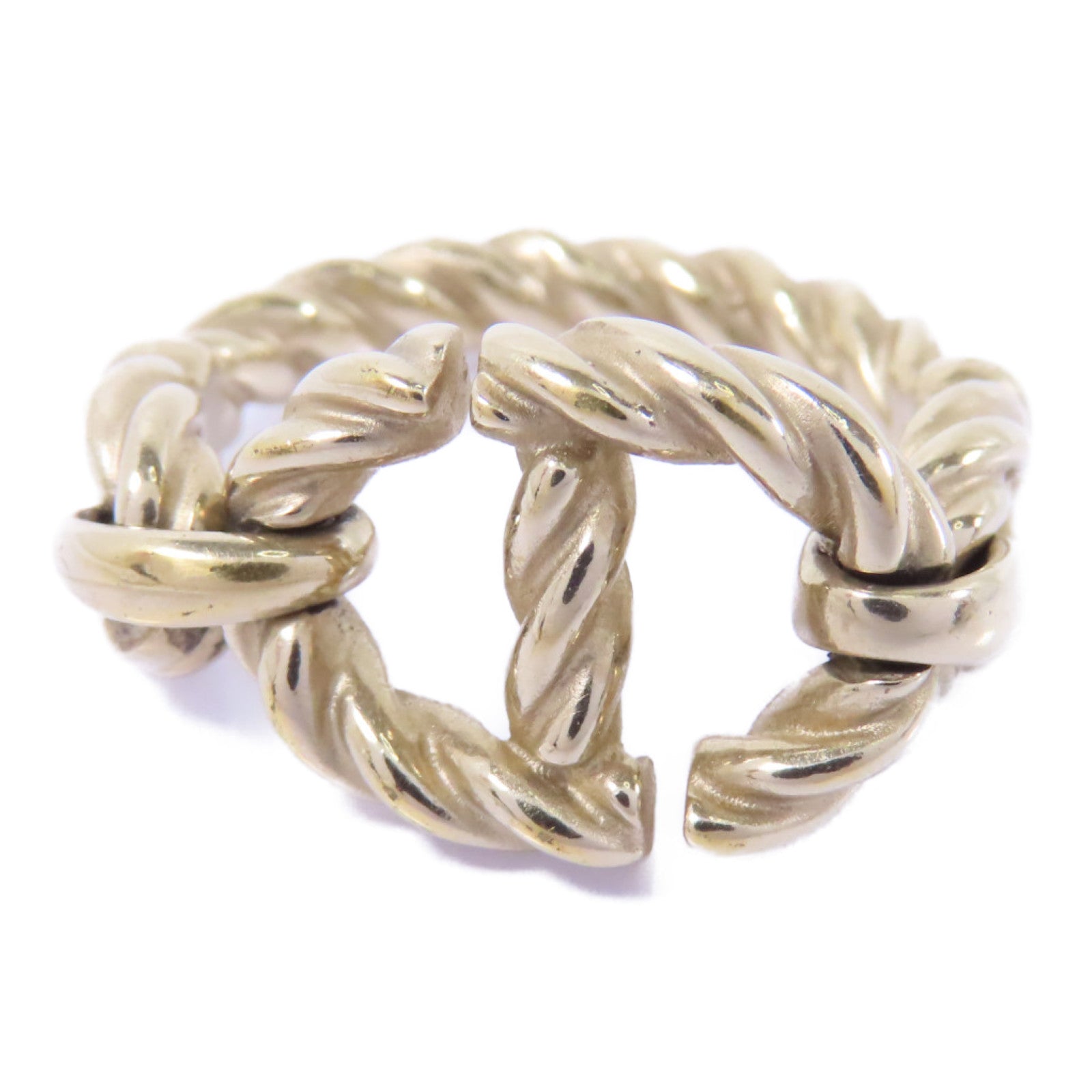 Dior 金屬Navy Ring戒指US#6.25金色