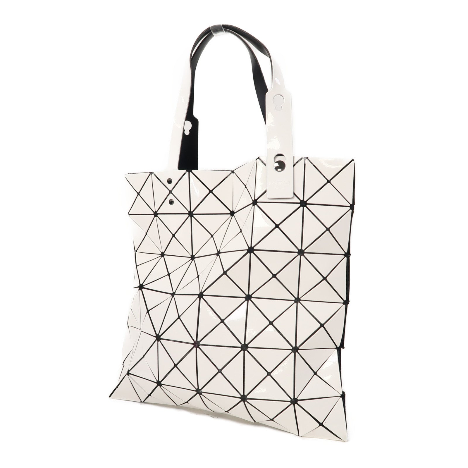 BAO BAO ISSEYMIYAKE PVC Shoulder Bag肩背袋白色