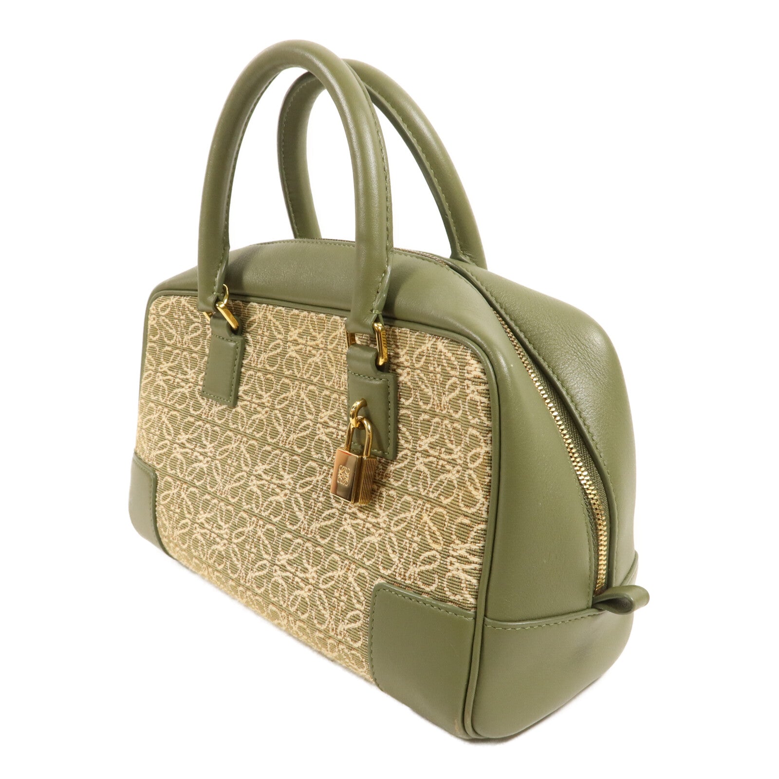 LOEWE 帆布Amazona 23手挽肩背兩用袋