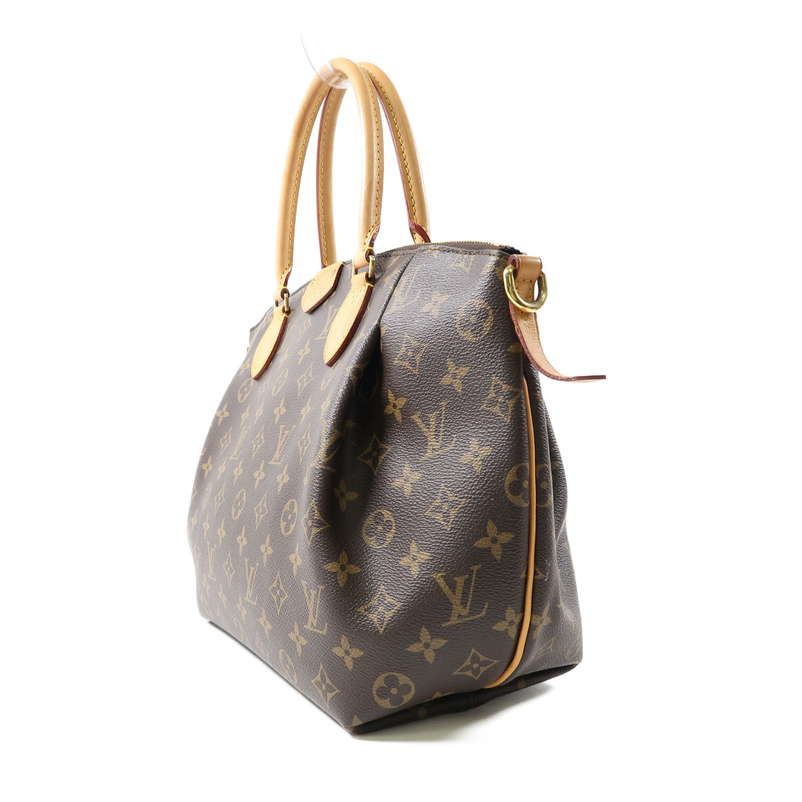 LOUIS VUITTON Monogram Turen金扣手挽肩背兩用袋啡色