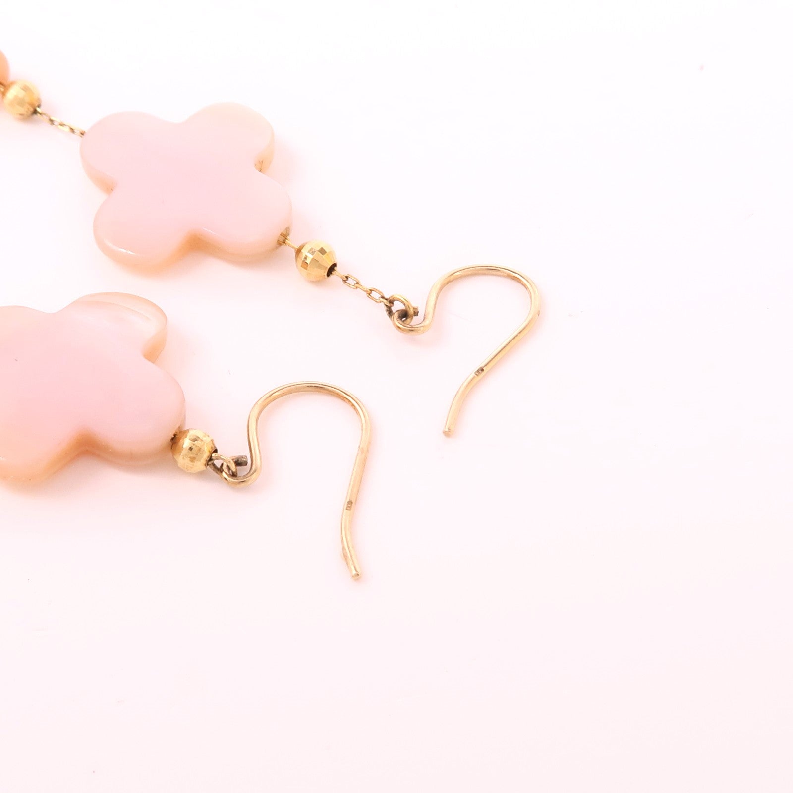 JEWELRY 10K黃金/珊瑚/珍珠Pearl Earrings耳環