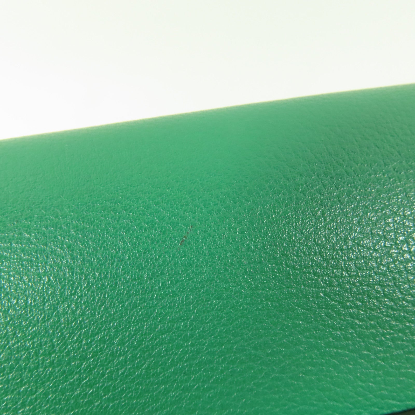 HERMES Clemence皮革Mini Roulis 金扣肩背袋Mentha