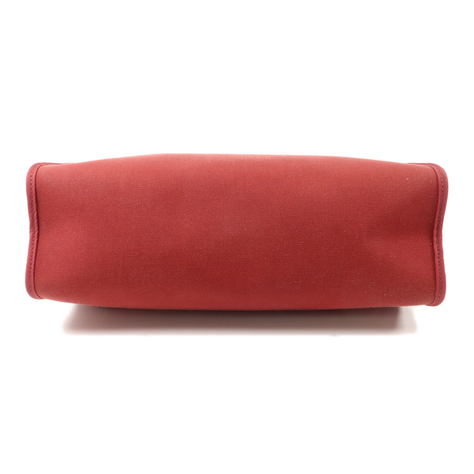 HERMES 帆布Herbag PM手挽肩背兩用袋Rubis/Fauve