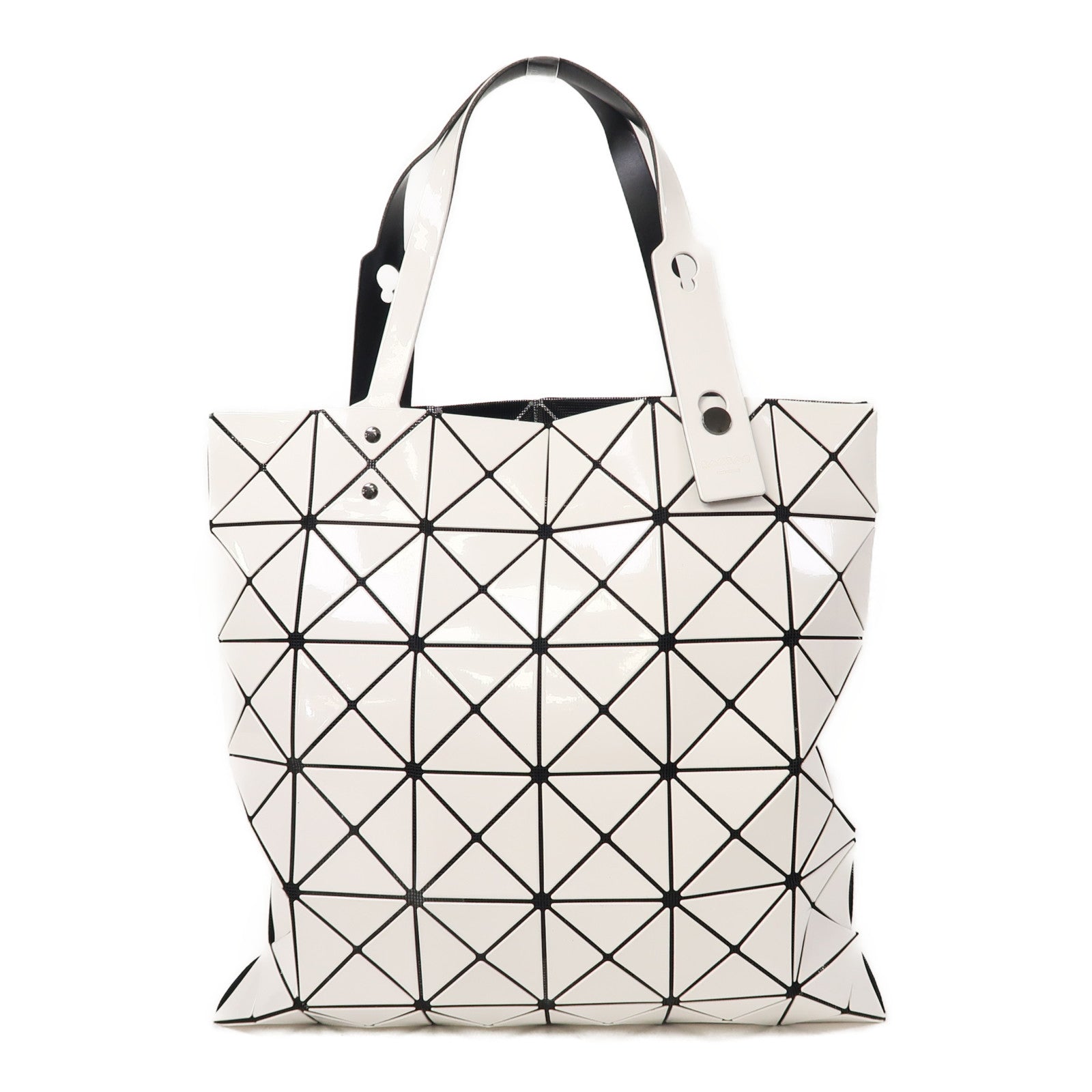 BAO BAO ISSEYMIYAKE PVC Shoulder Bag肩背袋白色