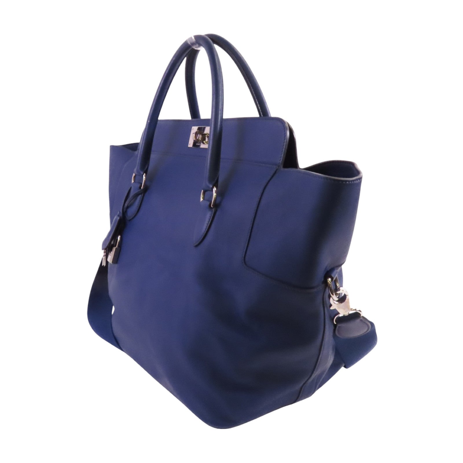 HERMES Swift皮革Tool Box 33銀扣手挽肩背兩用袋