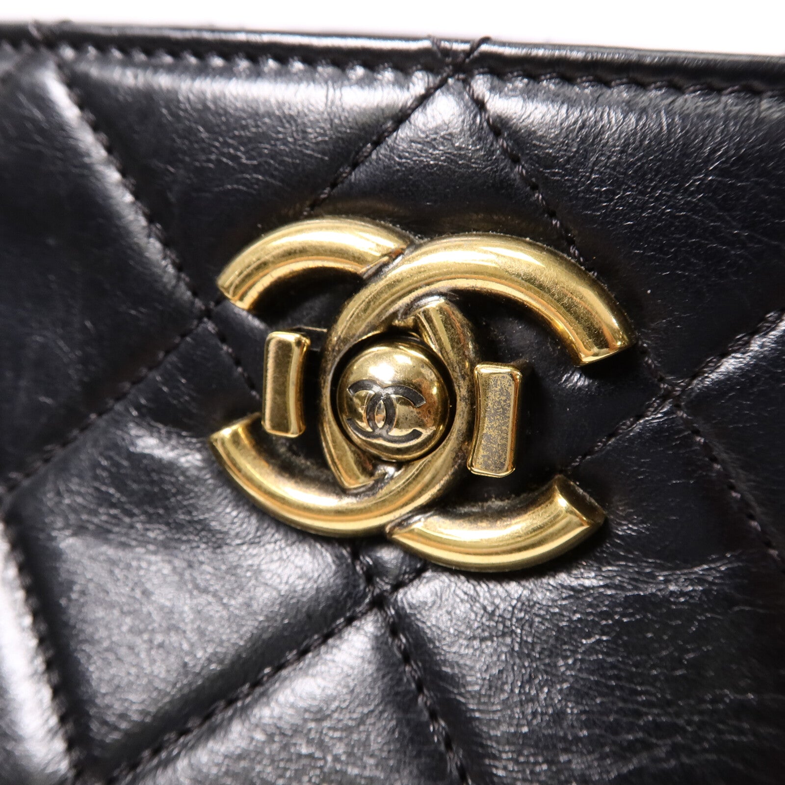 CHANEL 牛皮皮革Chain Shoulder Bag鏈帶肩背袋