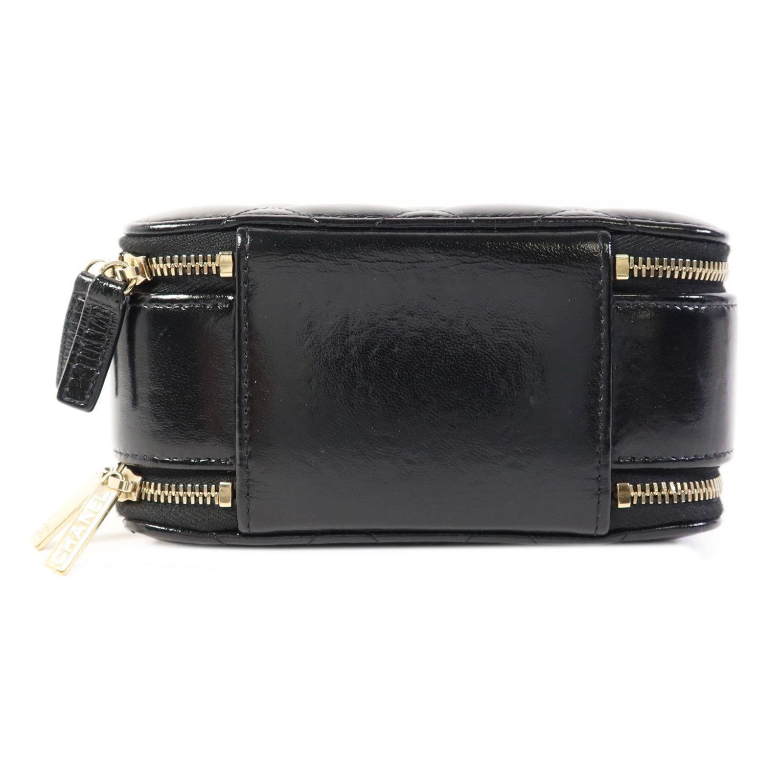 CHANEL 牛皮皮革2 Way Shoulder Bag金扣手挽肩背兩用袋