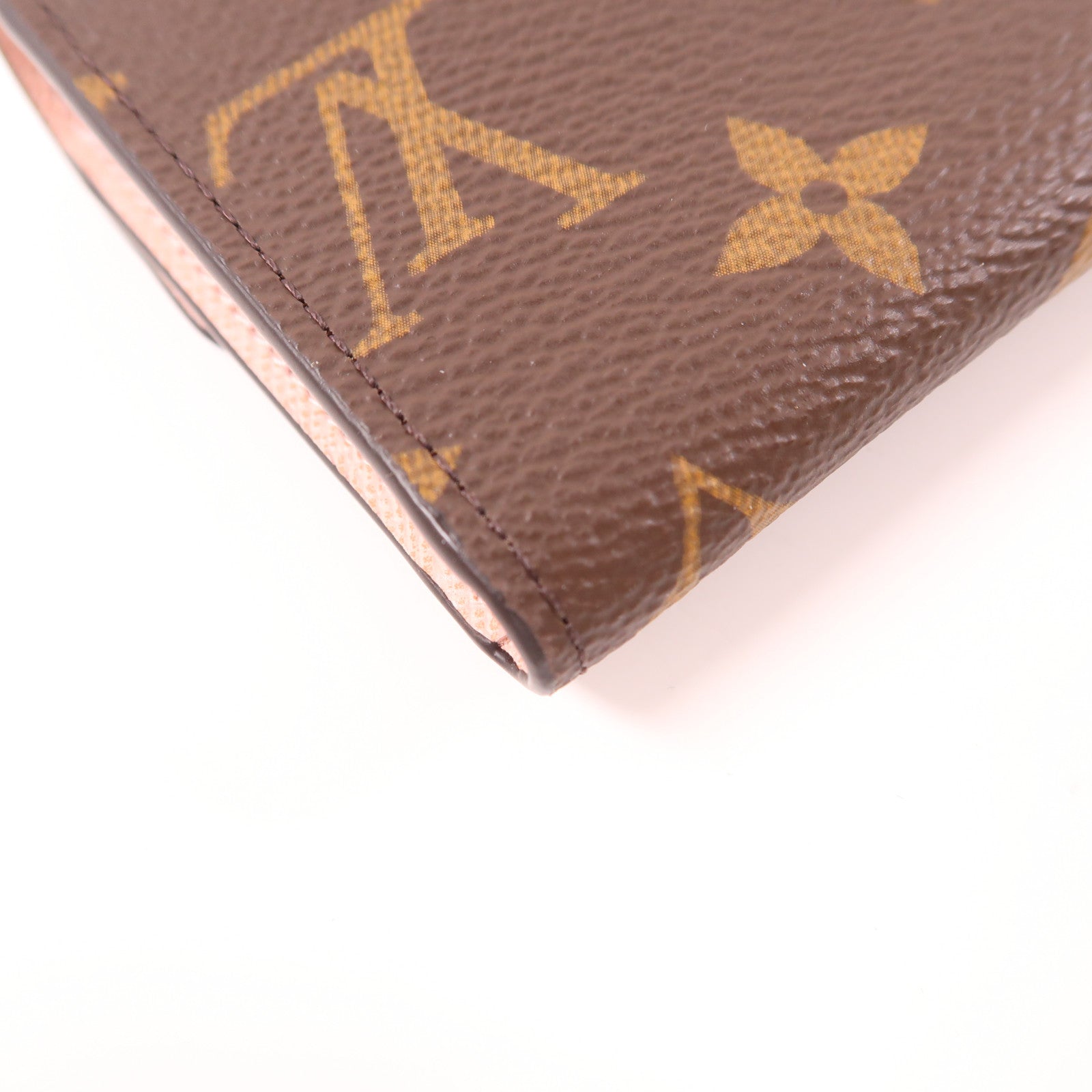 LOUIS VUITTON Monogram Rosalie金扣零錢包