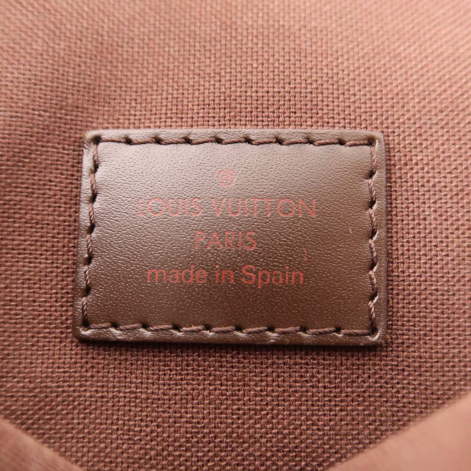 LOUIS VUITTON LV GHW Beaubourg Shoulder Bag N52006 Damier Brown