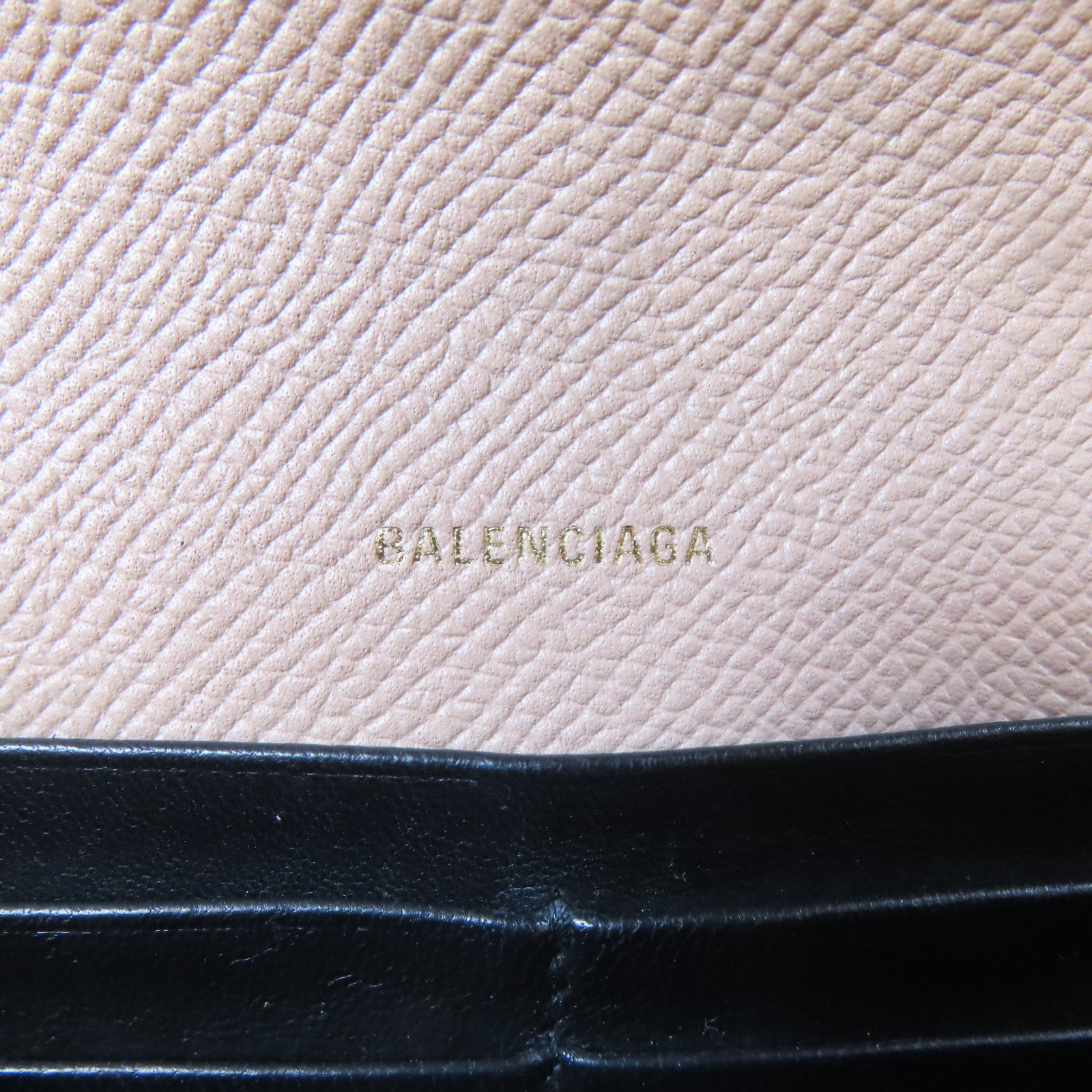BALENCIAGA 牛皮皮革Shoulder Bag金扣鏈帶肩背袋粉紅色