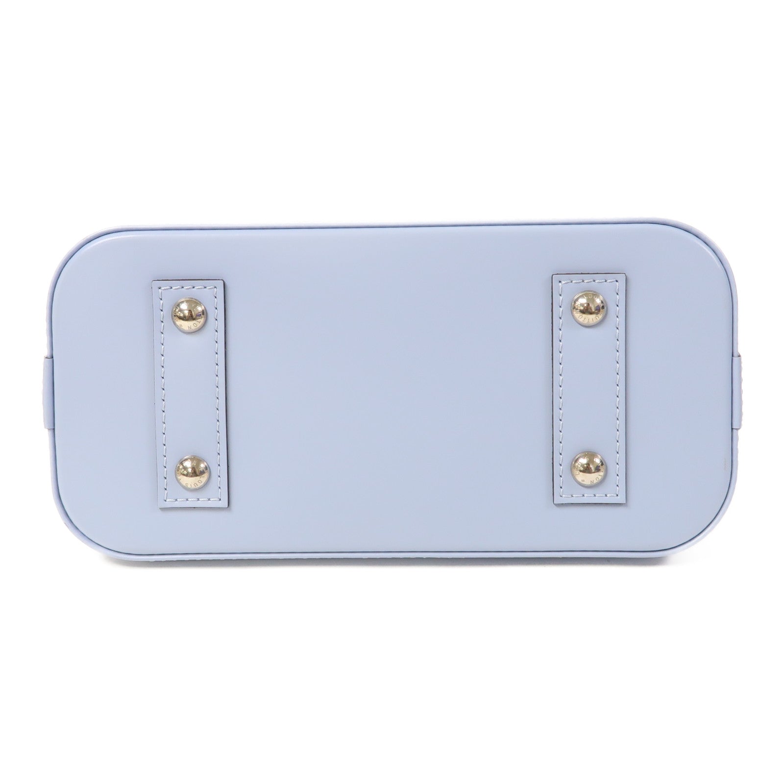 LOUIS VUITTON EPI Alma BB 銀扣Hand Bag淺藍色