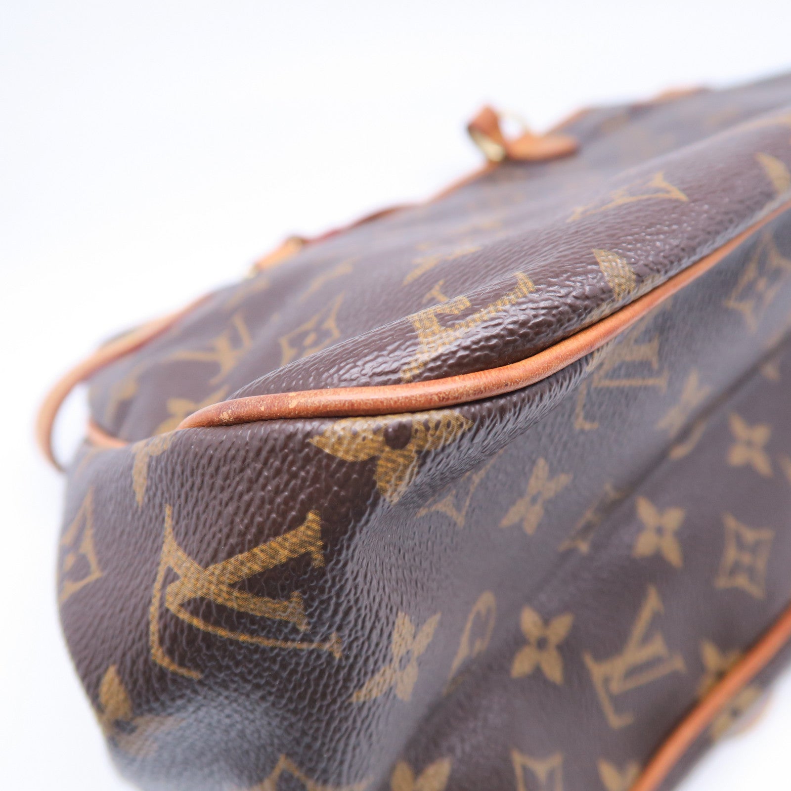 LOUIS VUITTON 【激減優惠】Monogram Batignolles Horizontal金扣肩背袋啡色