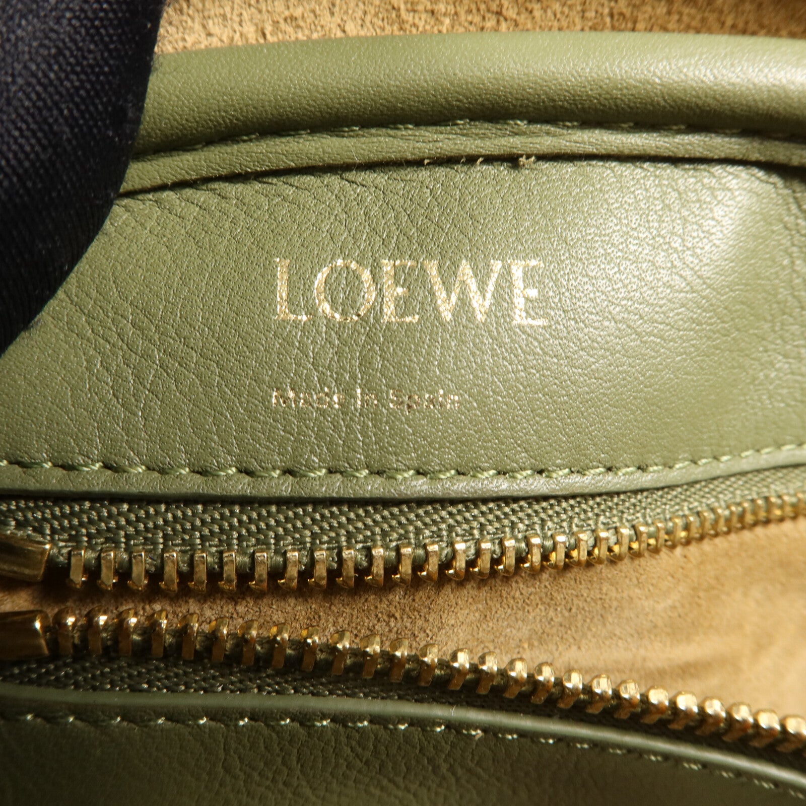 LOEWE 帆布Amazona 23手挽肩背兩用袋