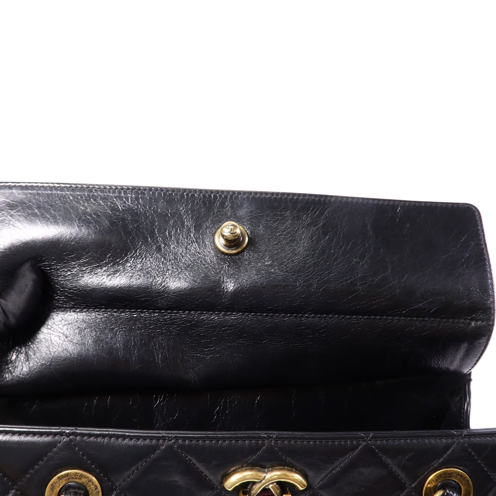 CHANEL 牛皮皮革Chain Shoulder Bag鏈帶肩背袋