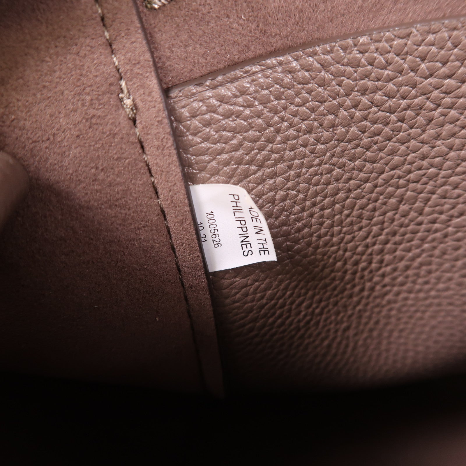 牛皮皮革McGraw Hobo Bag金扣肩背袋