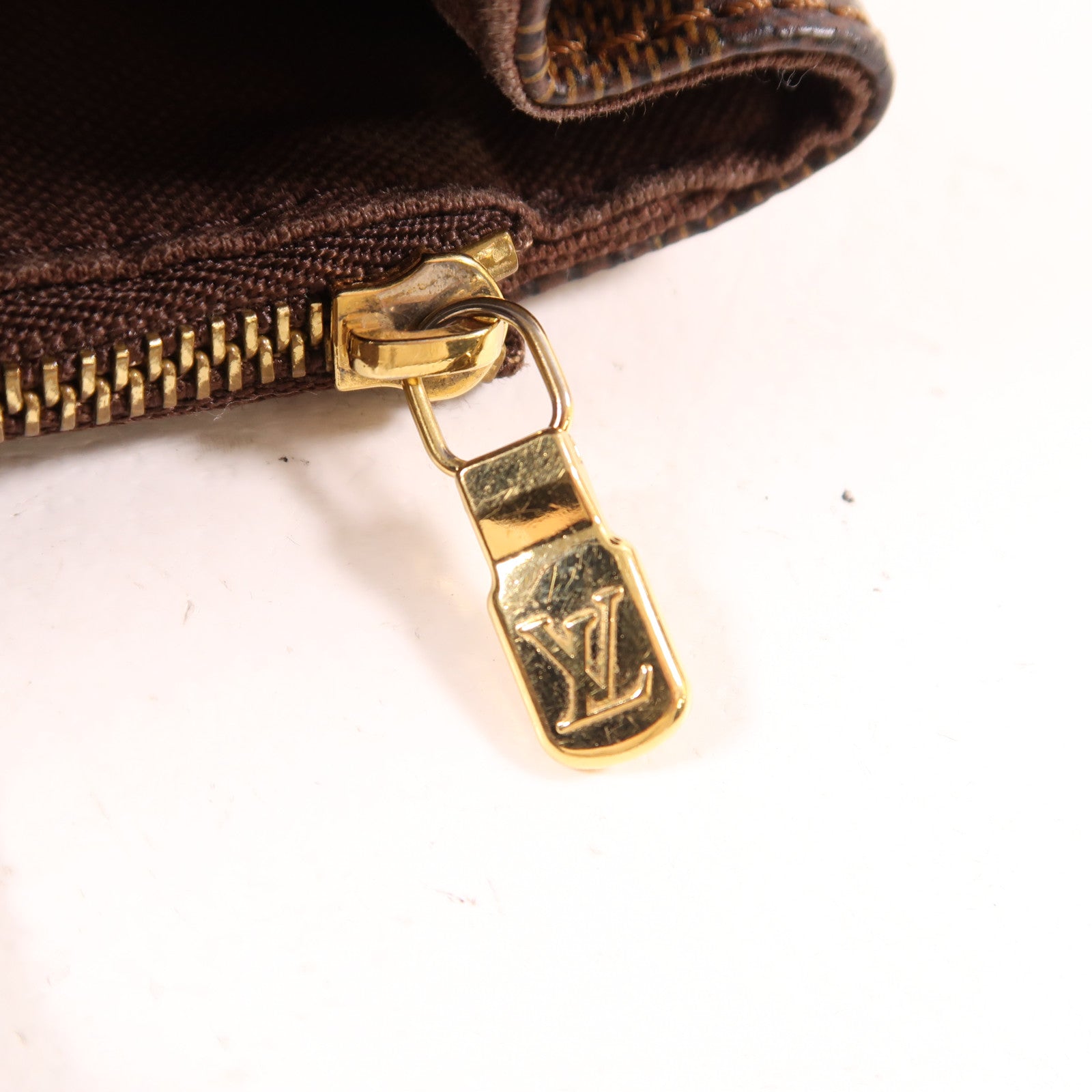 LOUIS VUITTON LV GHW Beaubourg Shoulder Bag N52006 Damier Brown