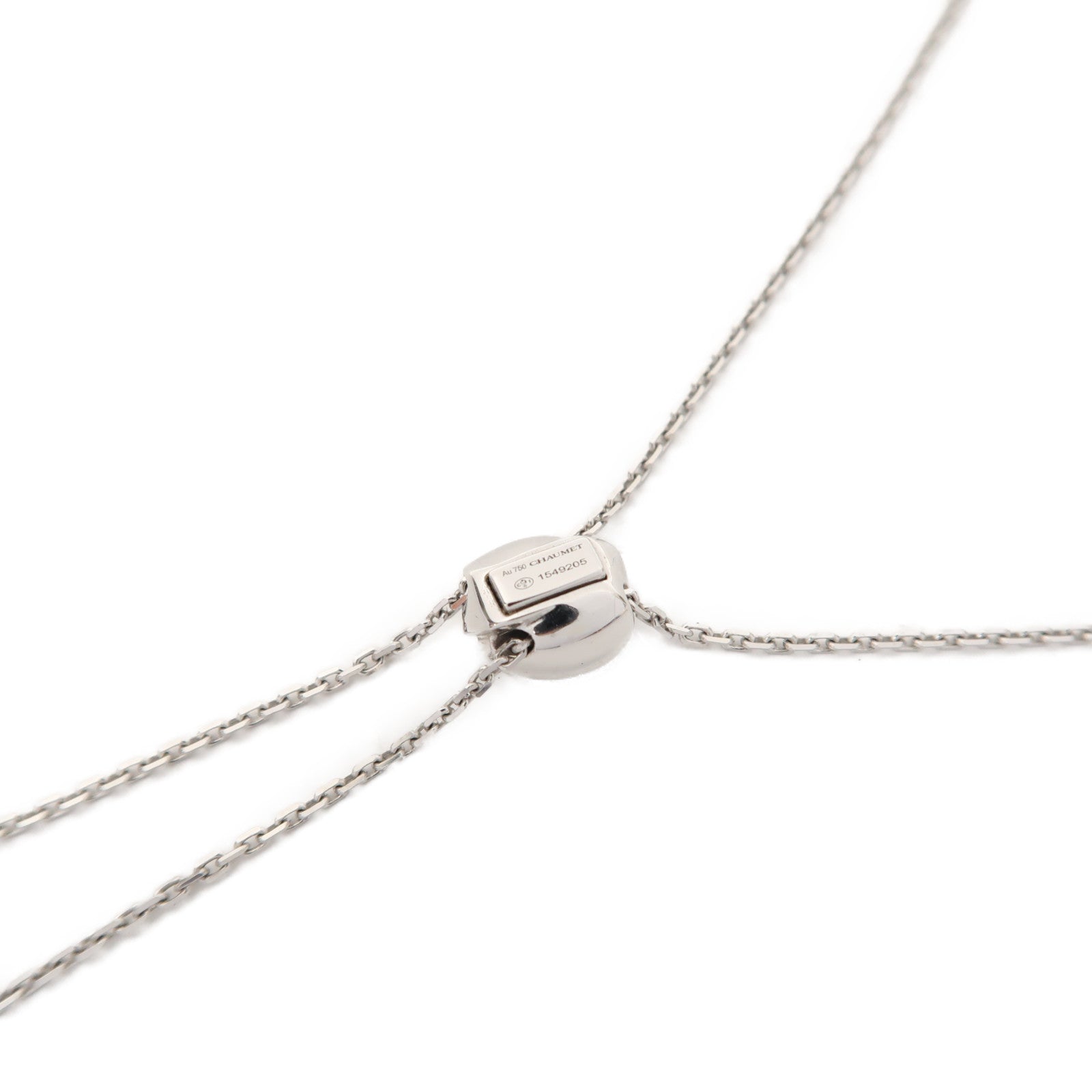 Chaumet 【激減優惠】18K白金Liens Seduction NC項鍊銀色