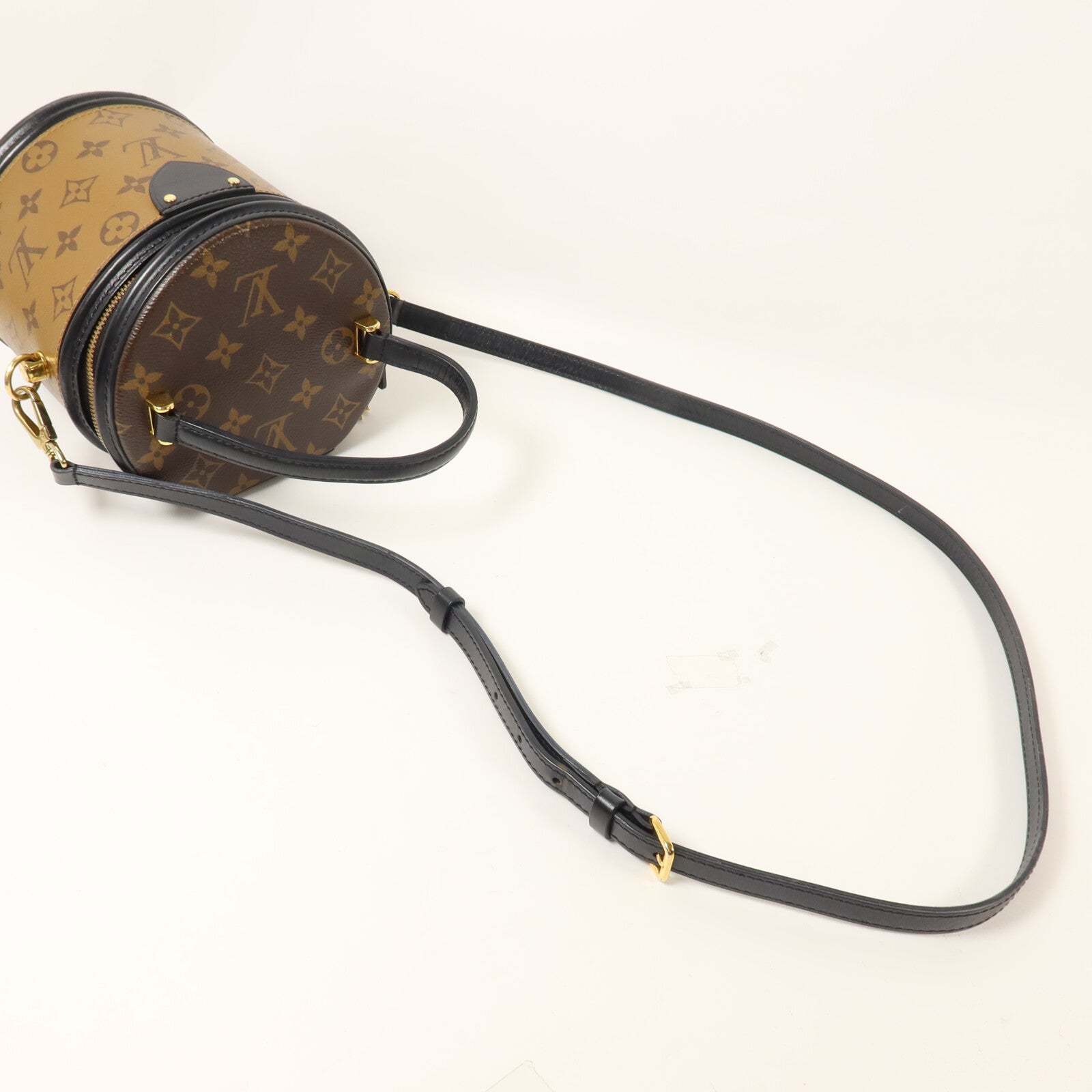 LOUIS VUITTON Monogram Reverse Cannes手挽肩背兩用袋