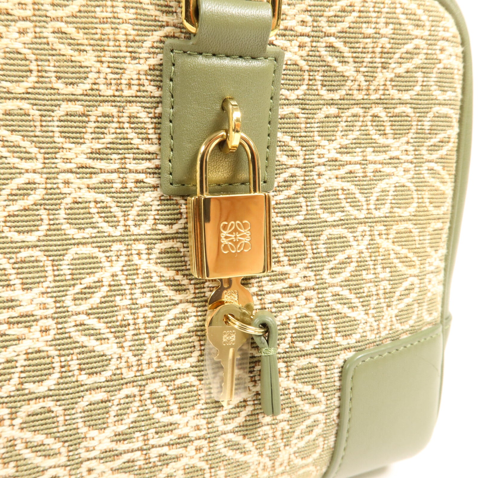 LOEWE 帆布Amazona 23手挽肩背兩用袋