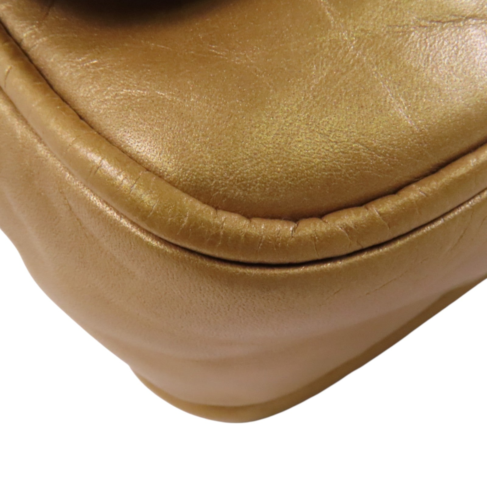 CHANEL 牛皮皮革Belt Bag銀扣腰包