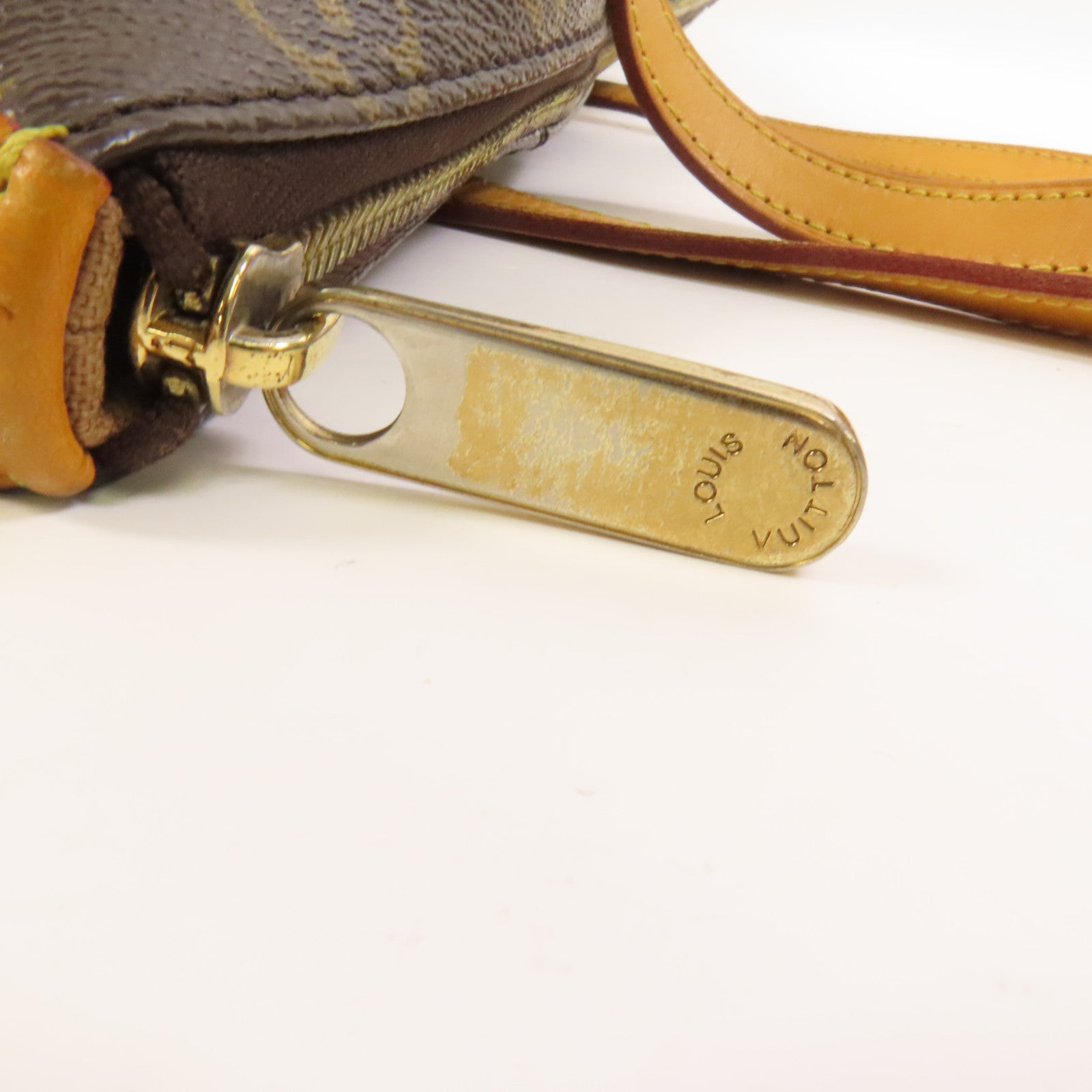 LOUIS VUITTON Monogram Totally MM金扣肩背袋棕色
