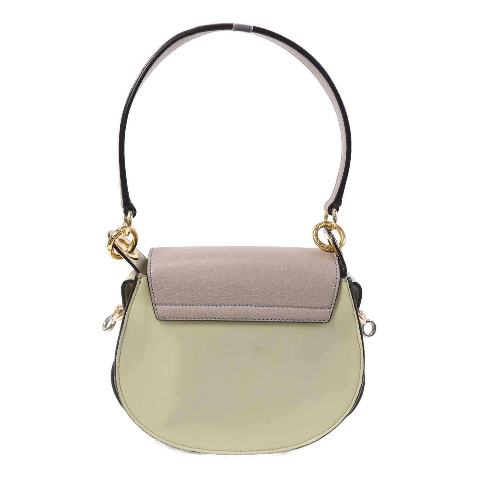 Chloe 牛皮皮革2 Way Shoulder Bag金扣手挽肩背兩用袋