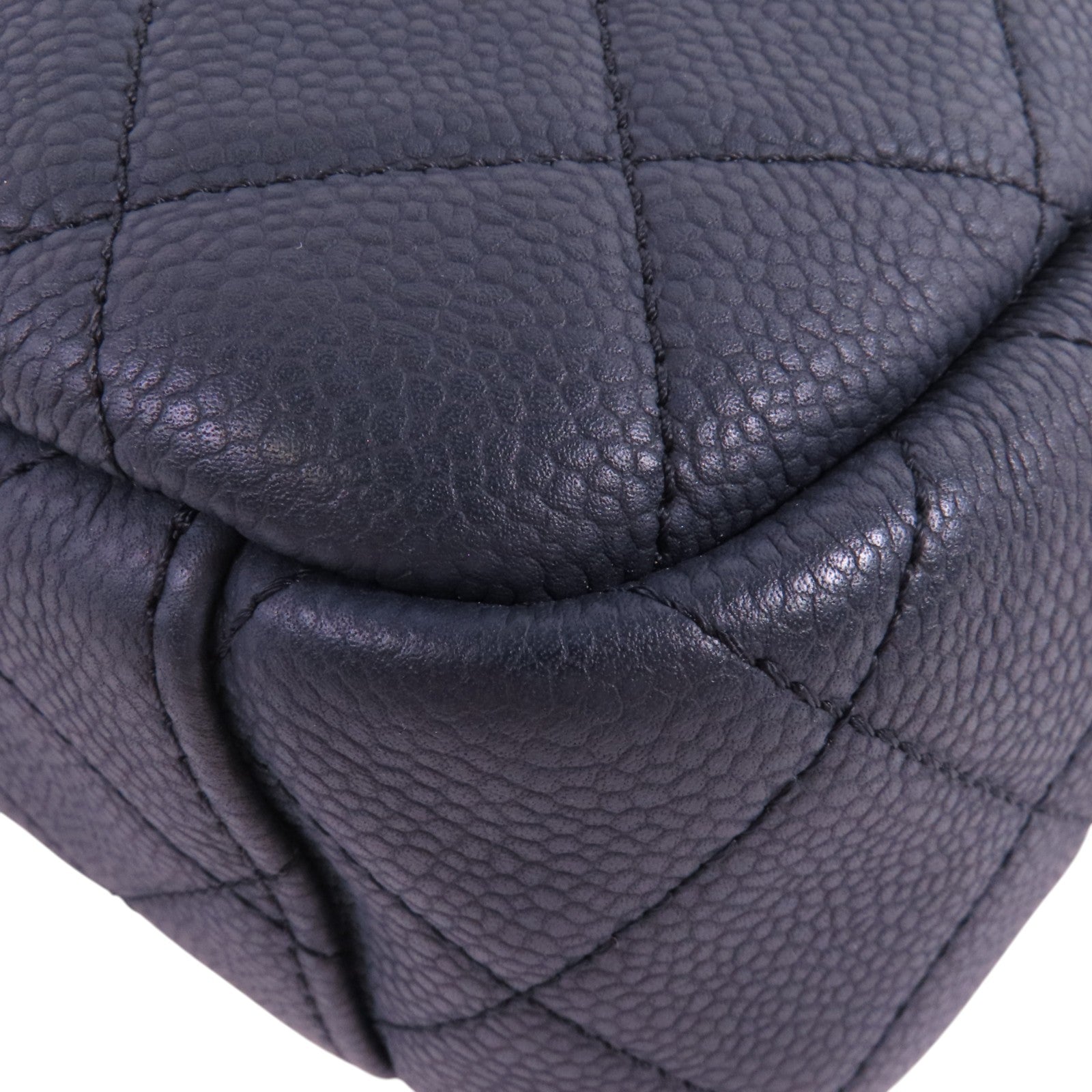 CHANEL 牛皮皮革Chain Shoulder Bag金扣鏈帶肩背袋