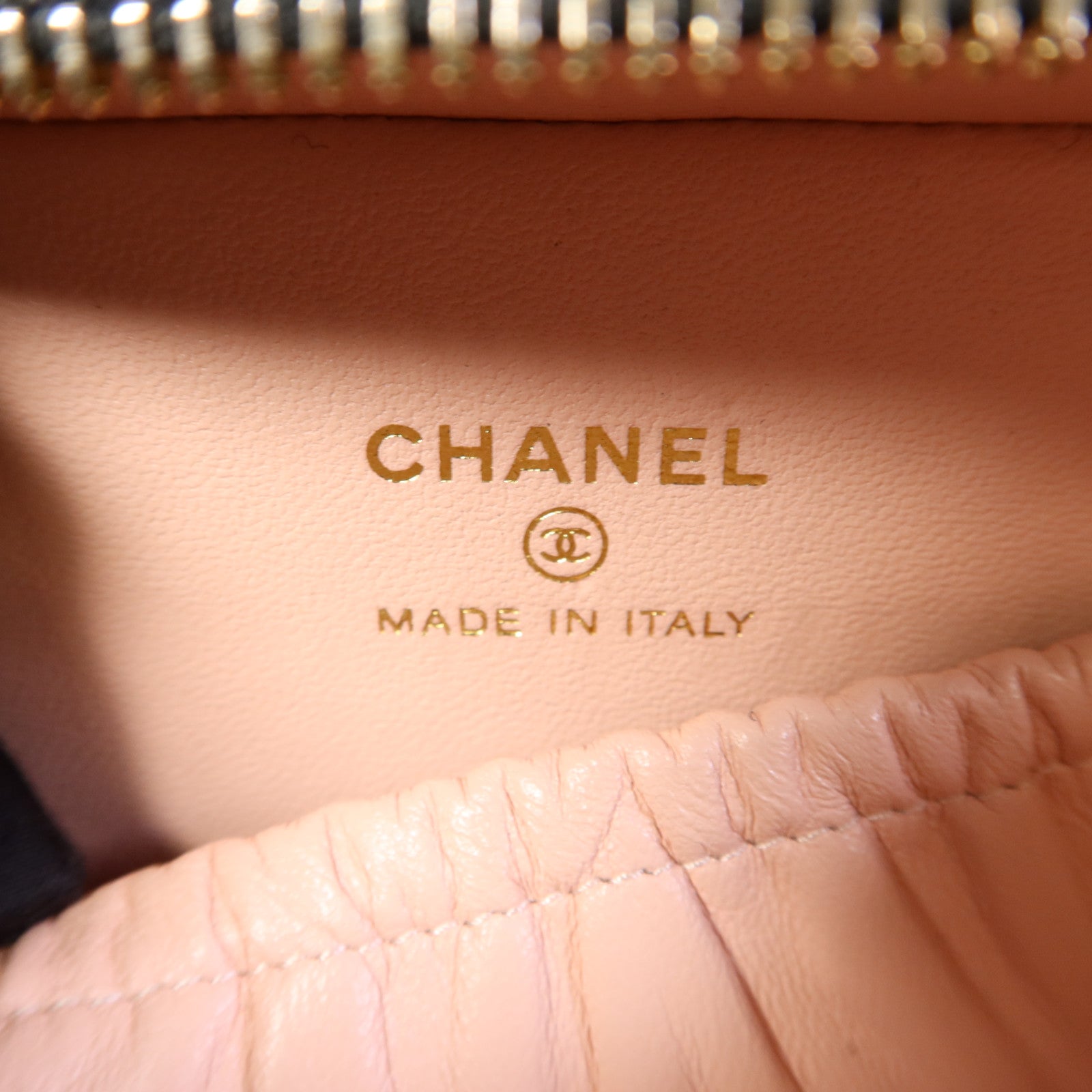 CHANEL 牛皮皮革2 Way Shoulder Bag金扣手挽肩背兩用袋