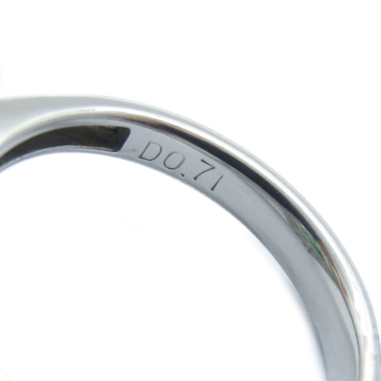 JEWELRY 【激減優惠】PT900鉑金Emerald Diamond Ring 1.39ct綠寶石/0.71ct鑽石戒指US#5