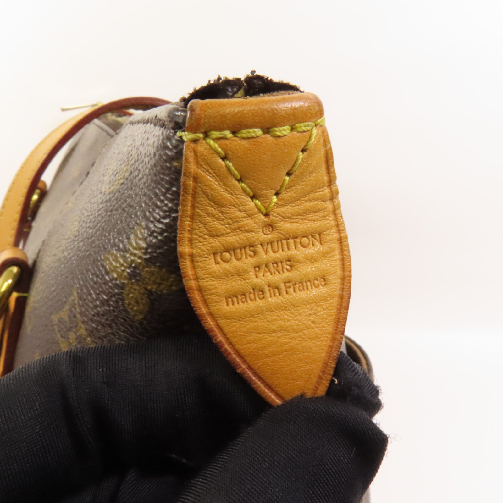 LOUIS VUITTON Monogram Totally MM金扣肩背袋棕色