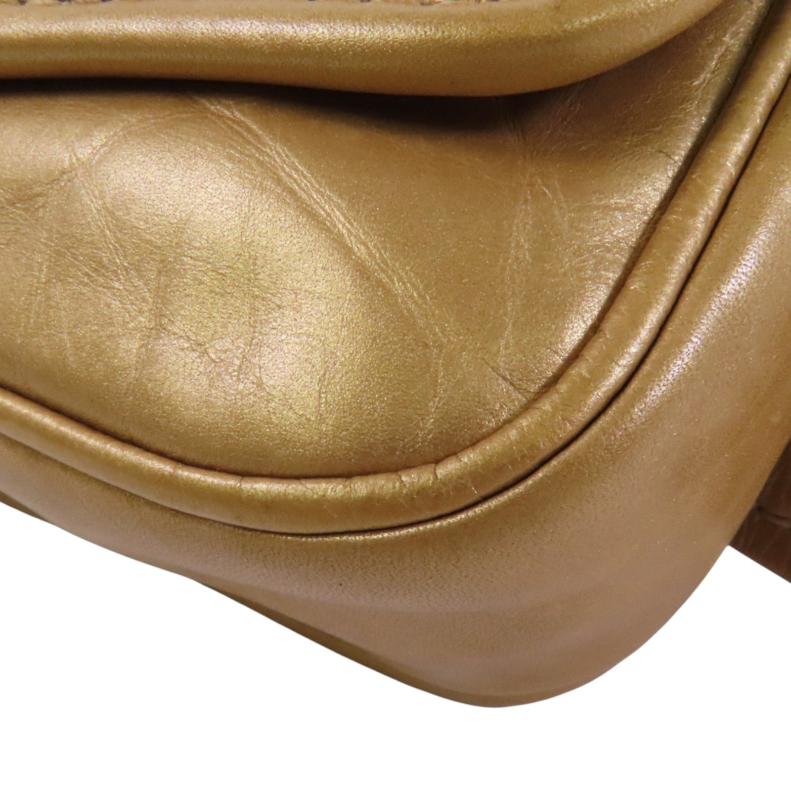 CHANEL 牛皮皮革Belt Bag銀扣腰包