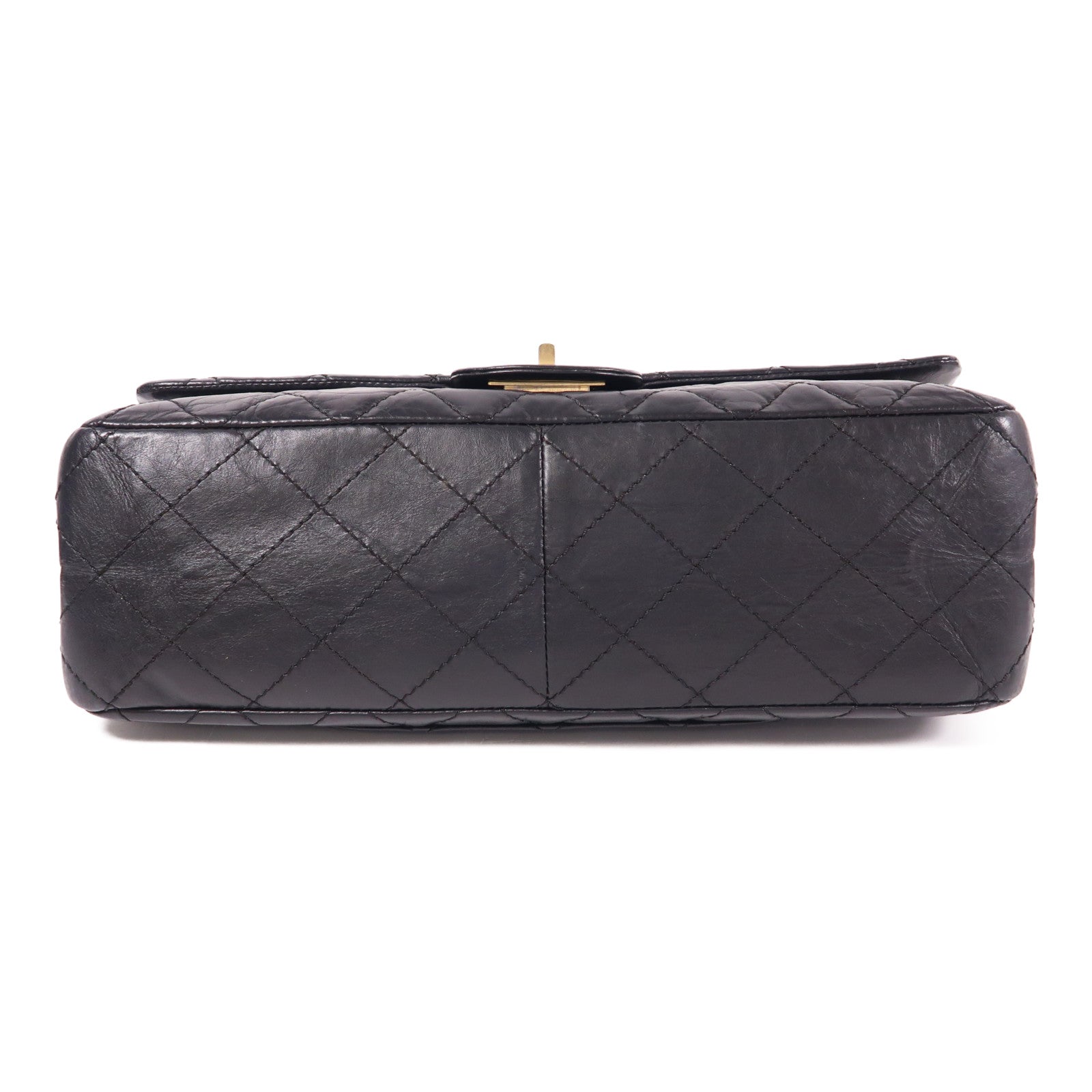 CHANEL 【激減優惠】牛皮皮革2.55金扣鏈帶肩背袋