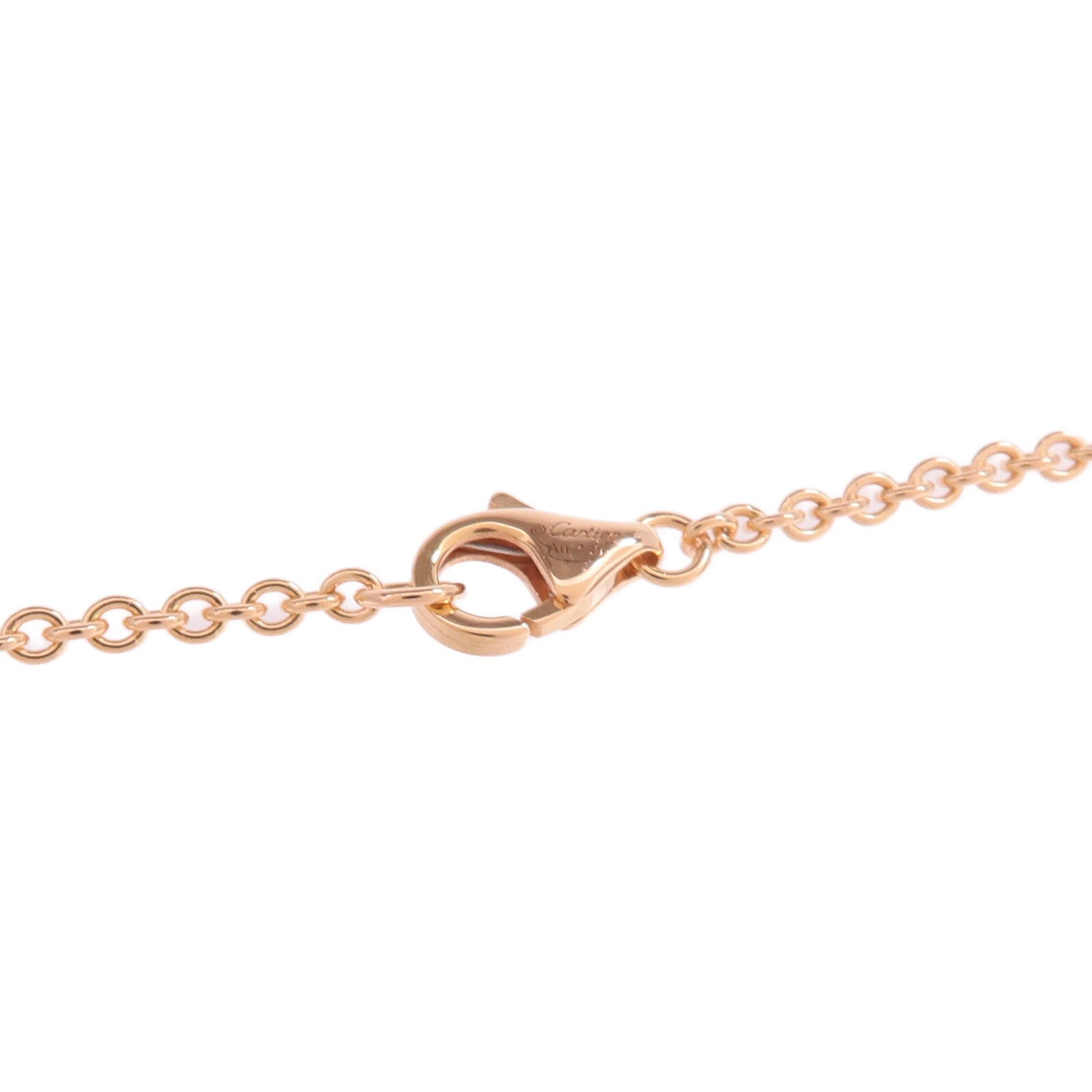 CARTIER 18K玫瑰金Love Necklace項鍊