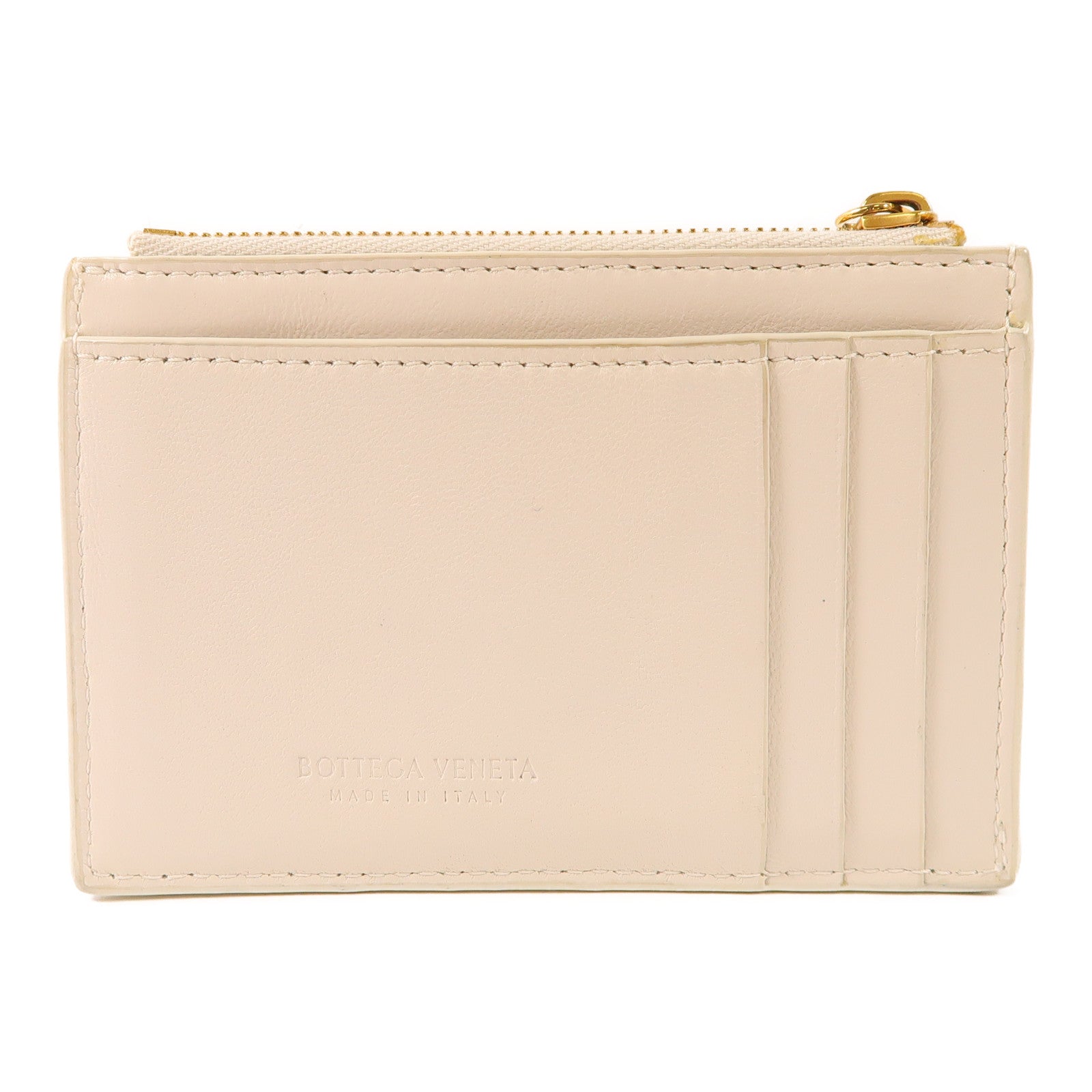BOTTEGA VENETA 羊皮皮革Card Case金扣卡片套