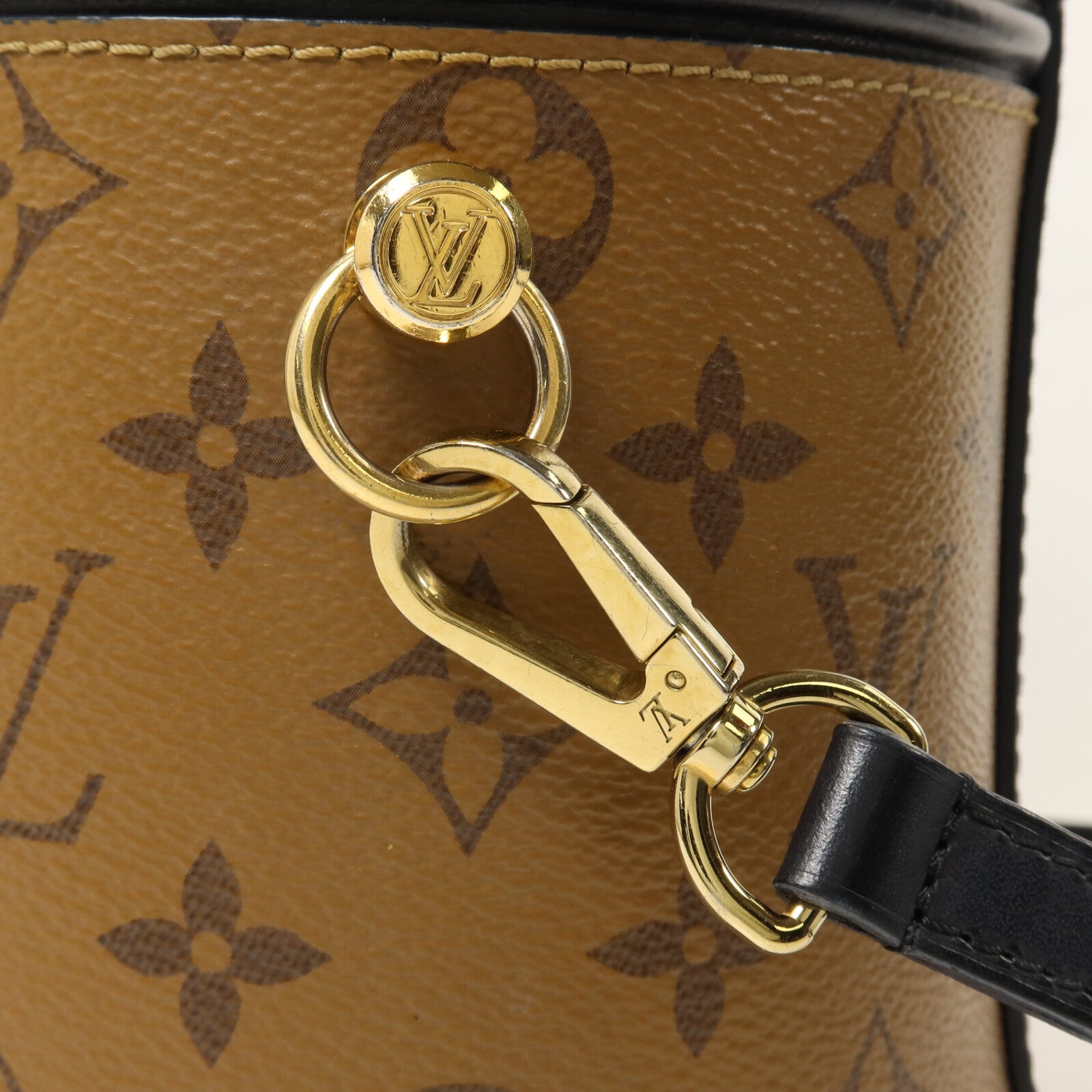 LOUIS VUITTON Monogram Reverse Cannes手挽肩背兩用袋