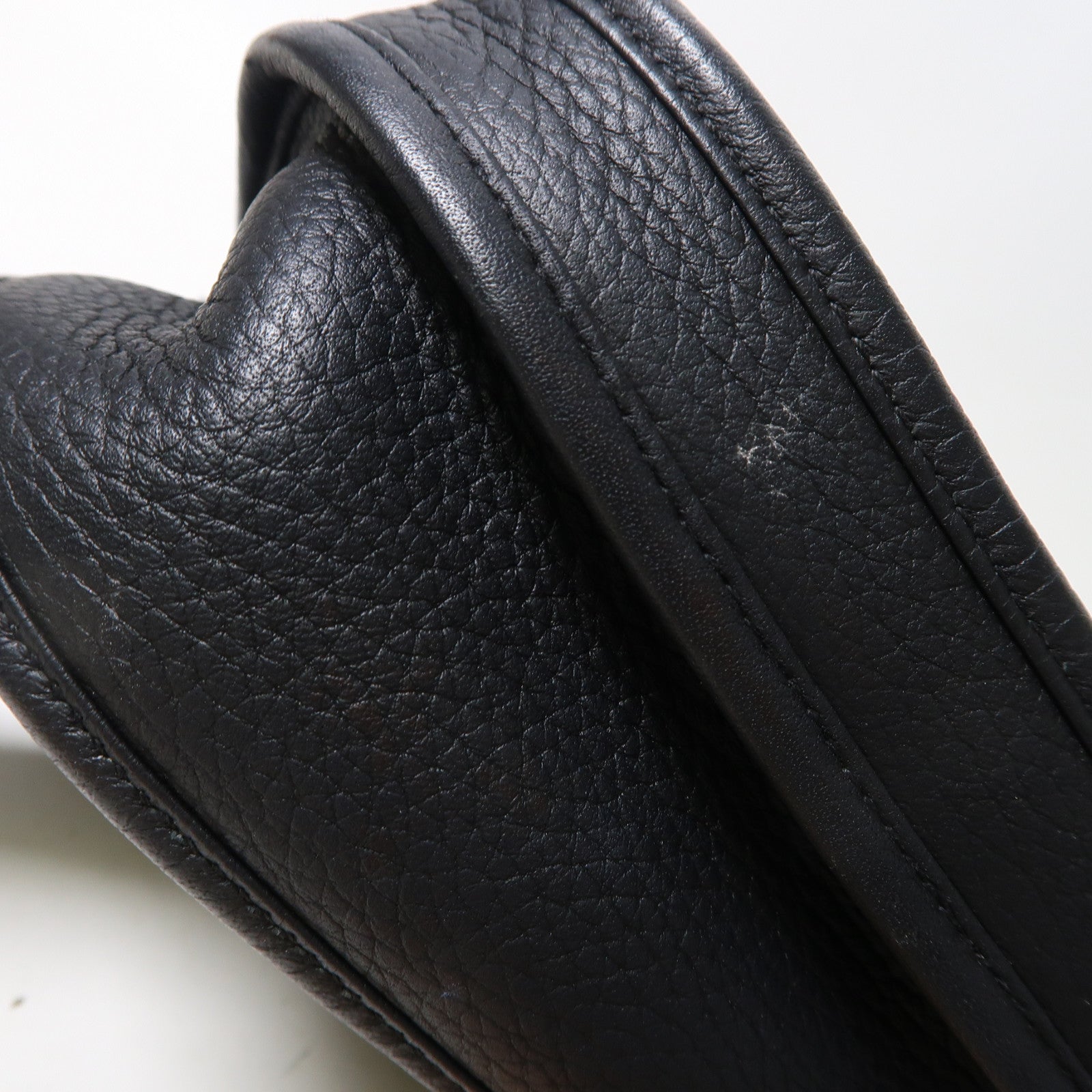 HERMES Clemence皮革Evelyne PM銀扣肩背袋粉紅色