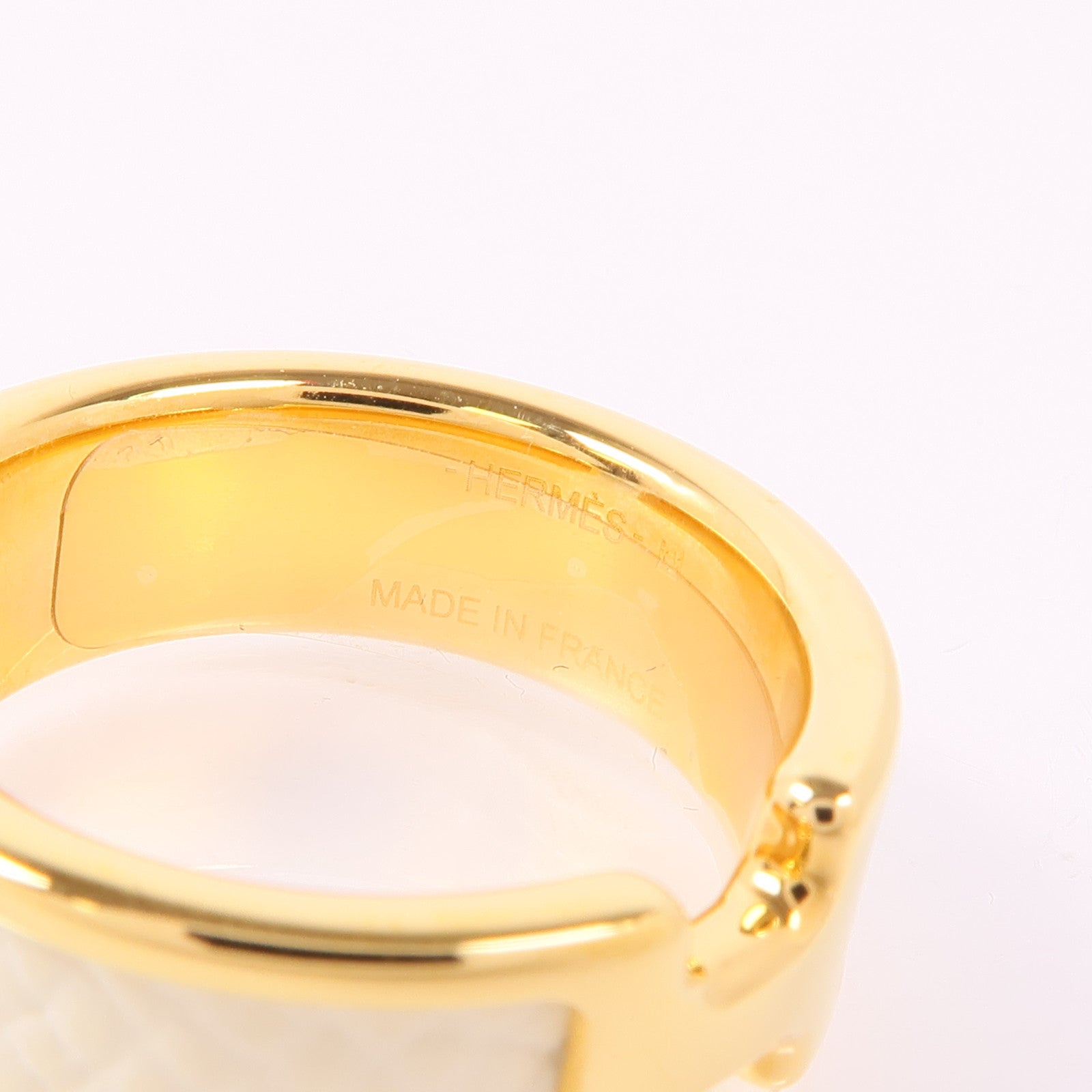 HERMES 金屬/皮革Olympe Ear Cuff耳夾