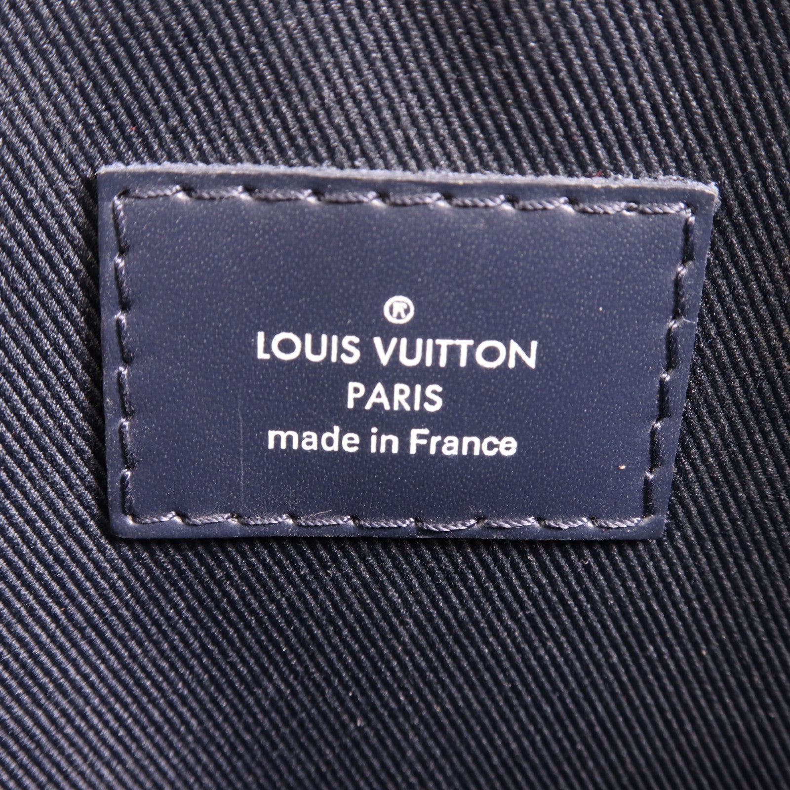 LOUIS VUITTON Damier Azur Pochette Voyage Clutch銀扣手拿包