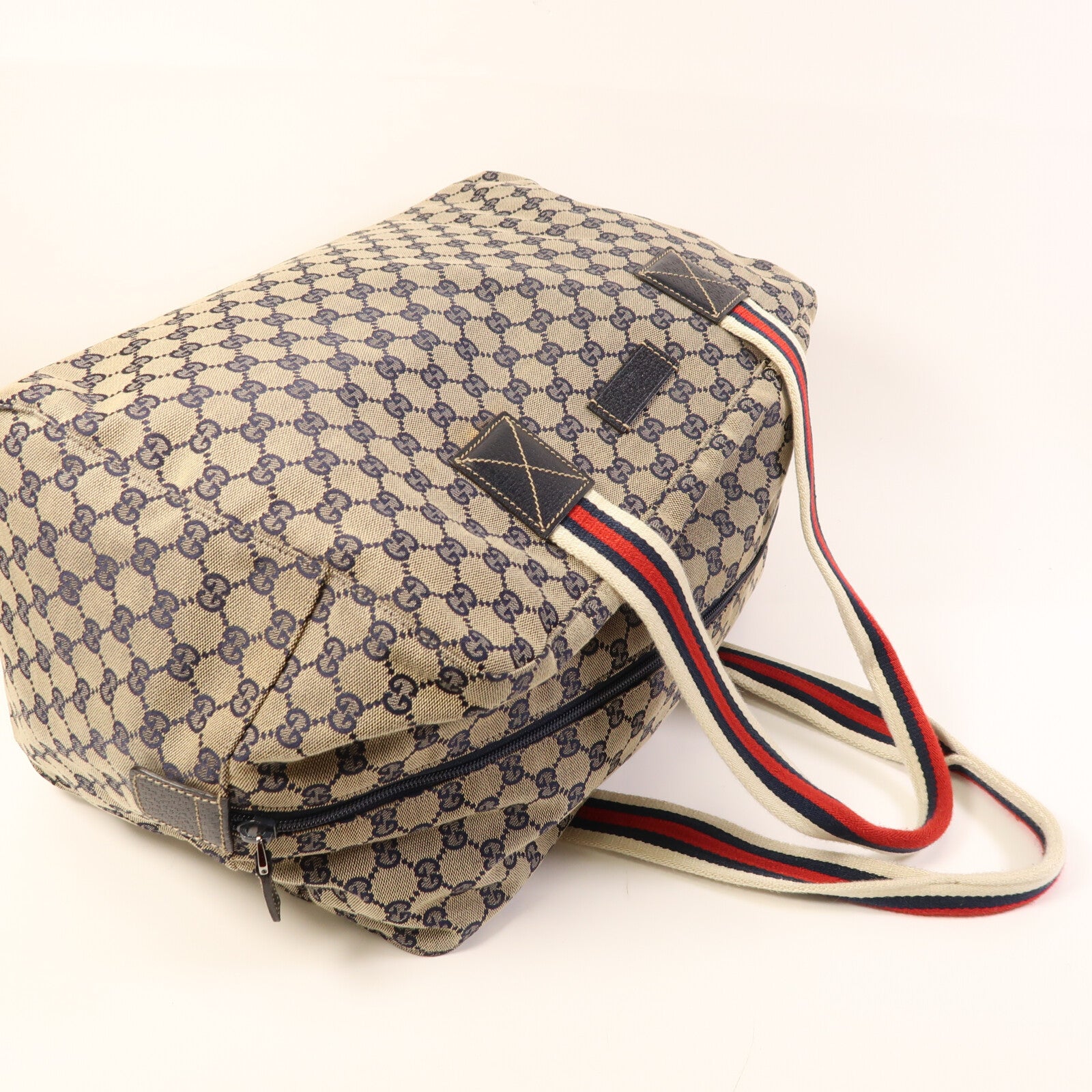 GUCCI 帆布Boston Bag波士頓包